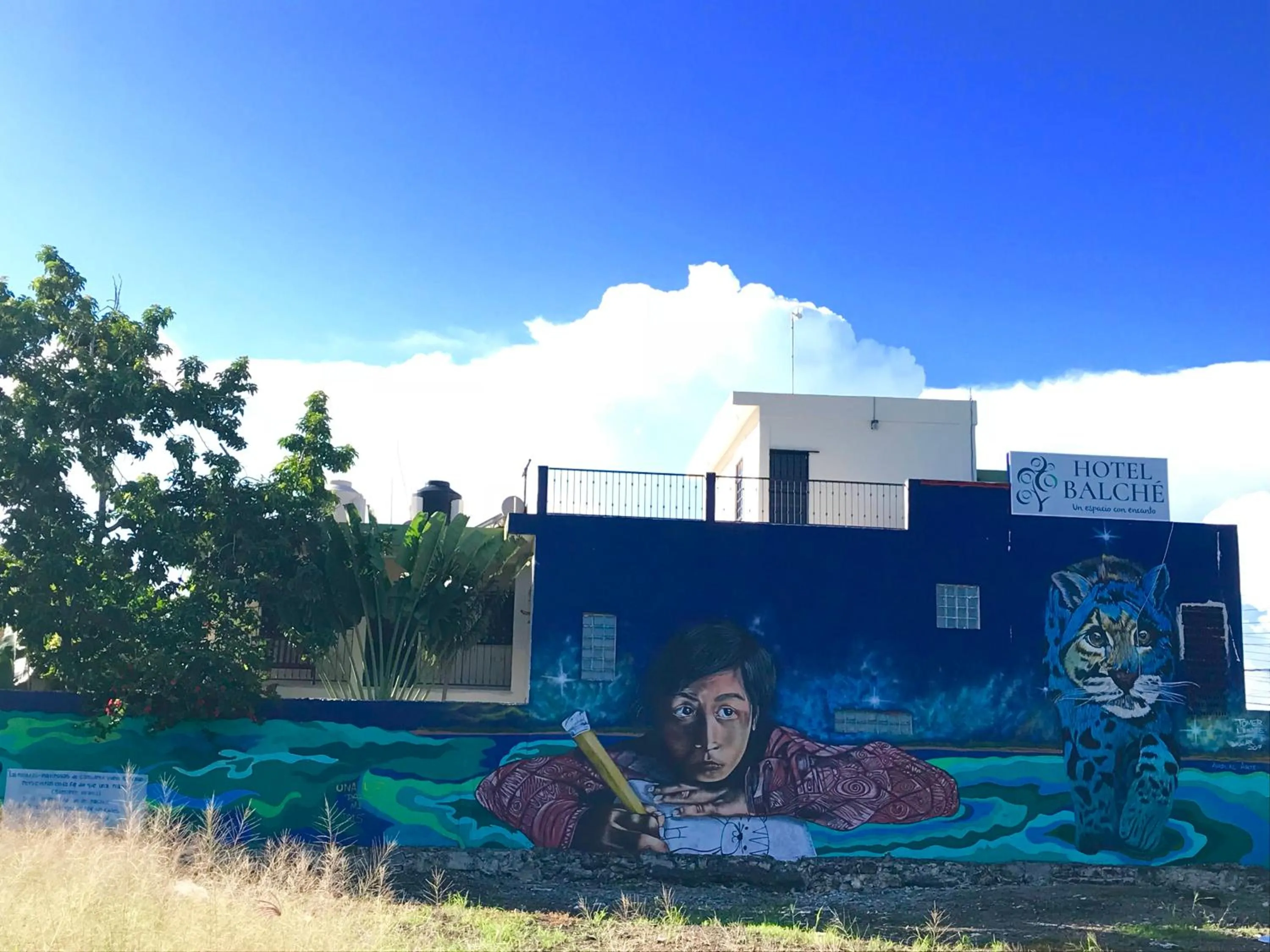 Property building in Hotel Balché