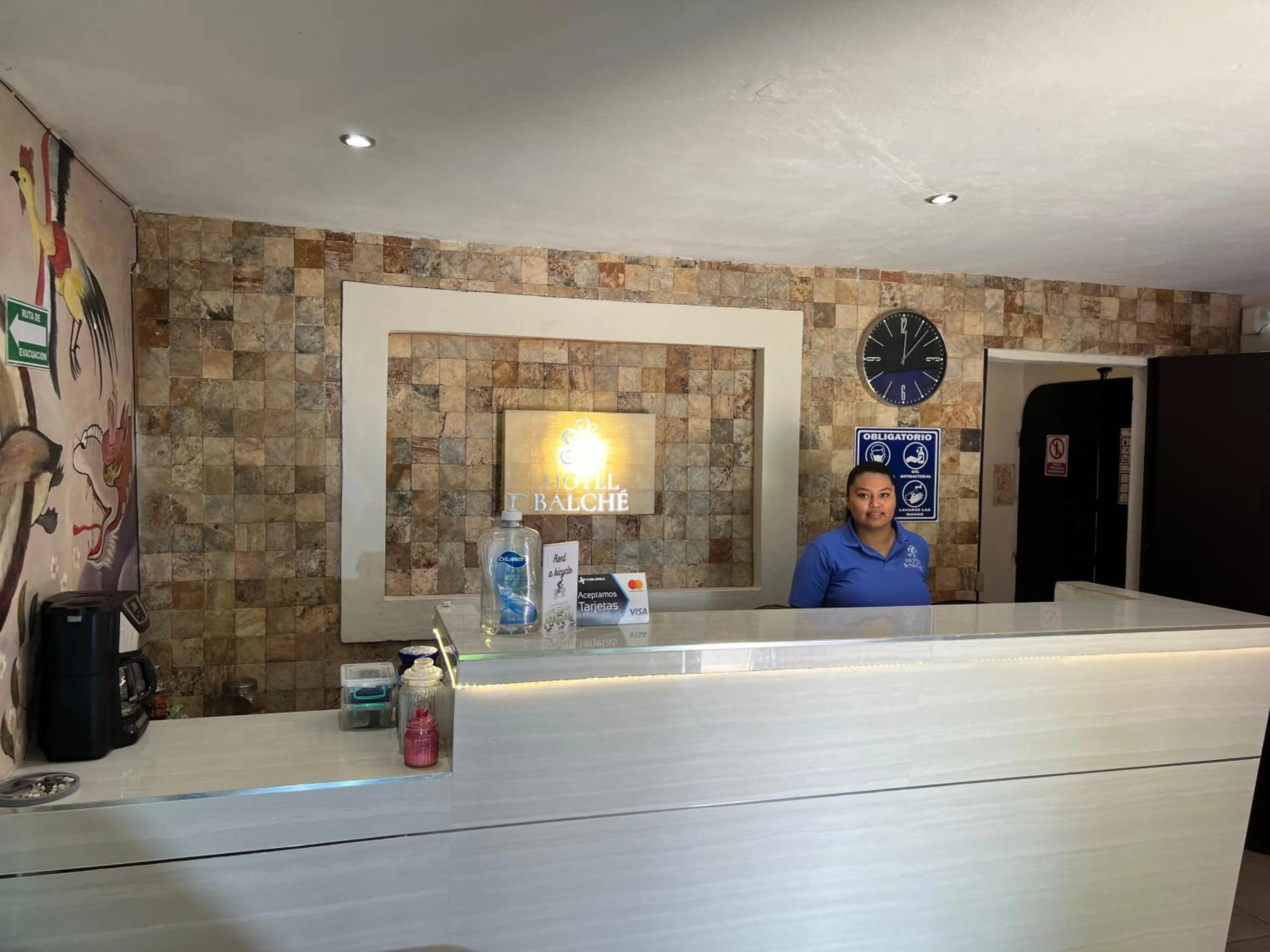 Staff in Hotel Balché