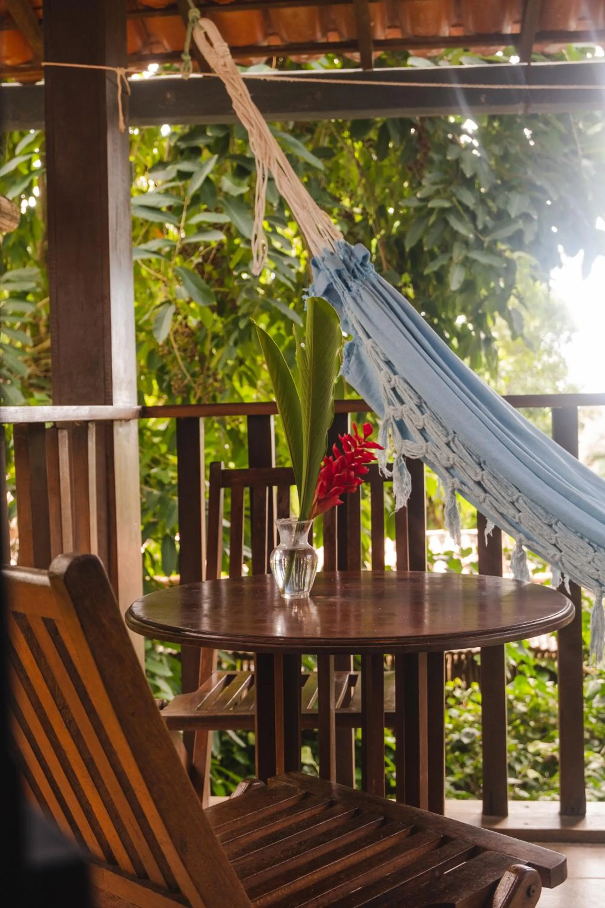 Balcony/Terrace in Pousada Santa Clara
