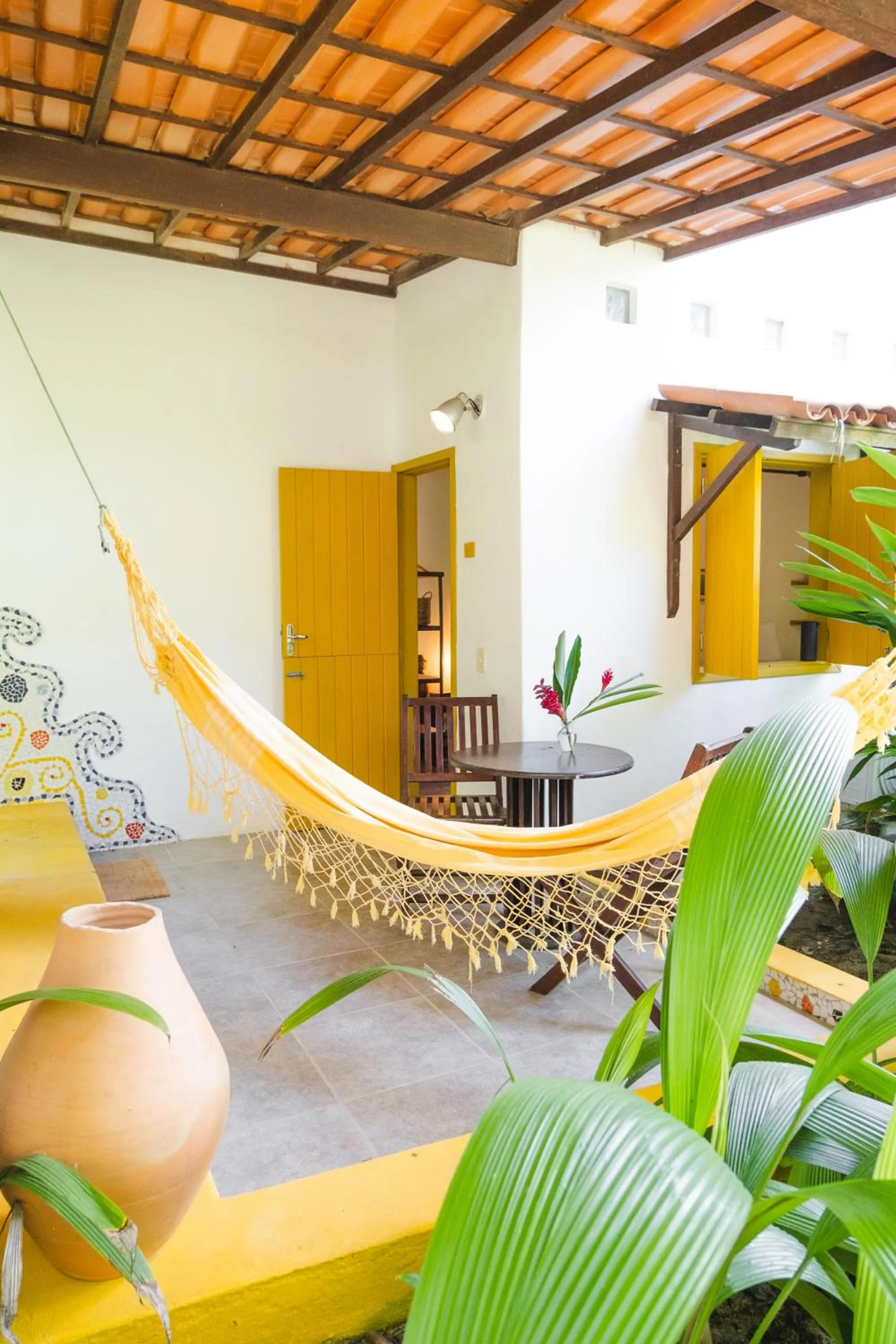 Balcony/Terrace in Pousada Santa Clara