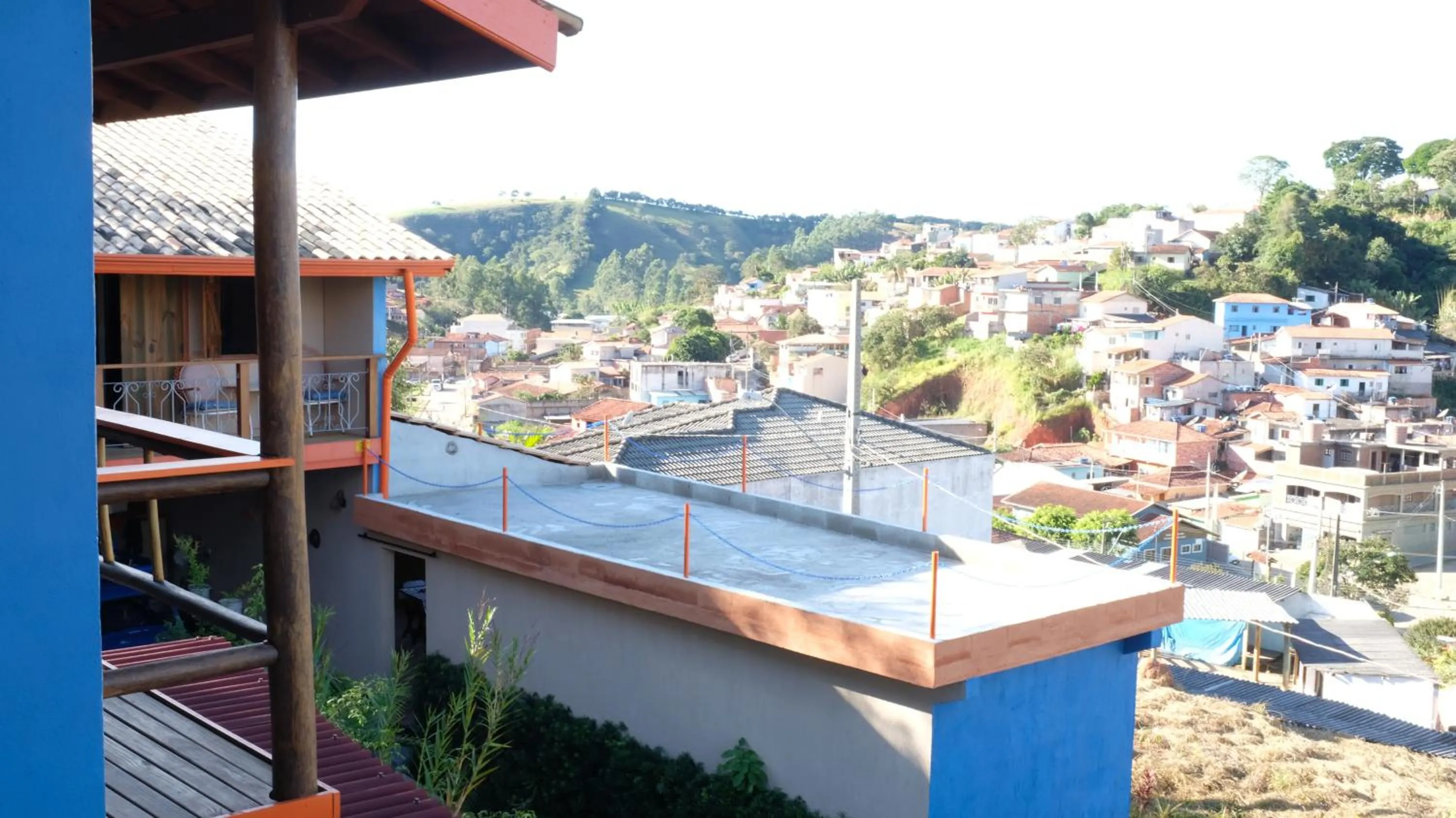 Balcony/Terrace in Pousada Natureza e Arte