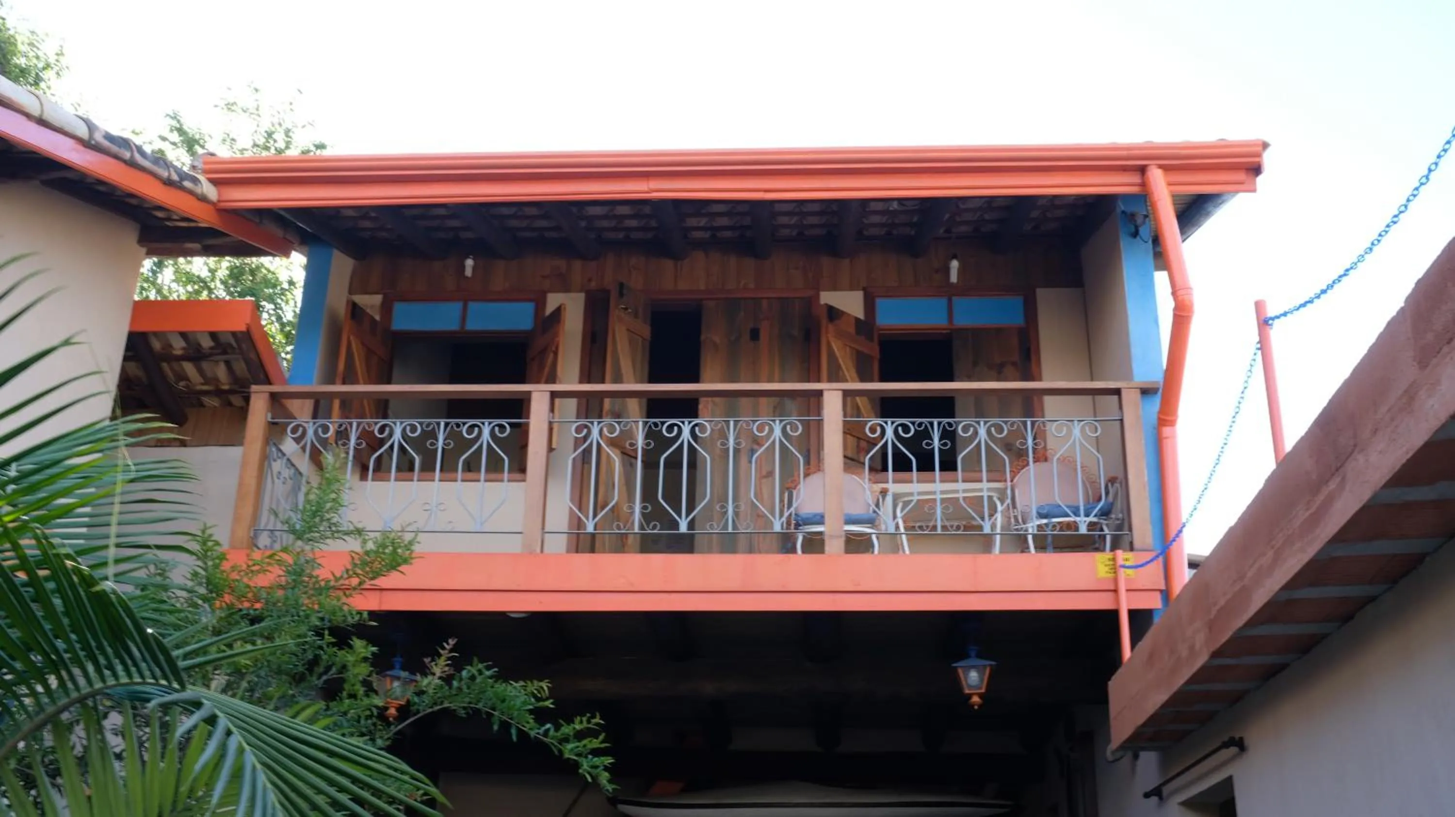 Balcony/Terrace in Pousada Natureza e Arte
