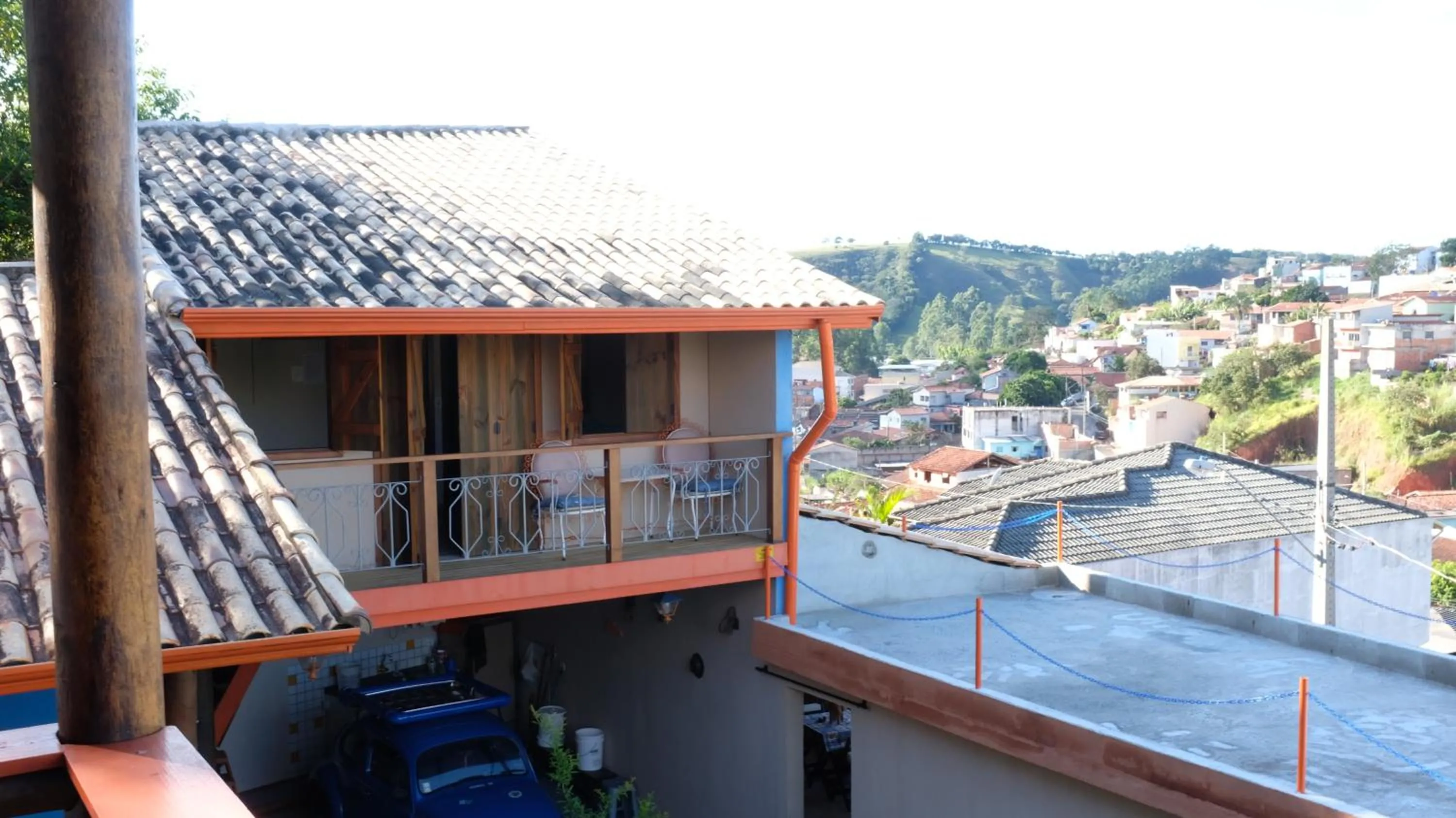 Balcony/Terrace in Pousada Natureza e Arte