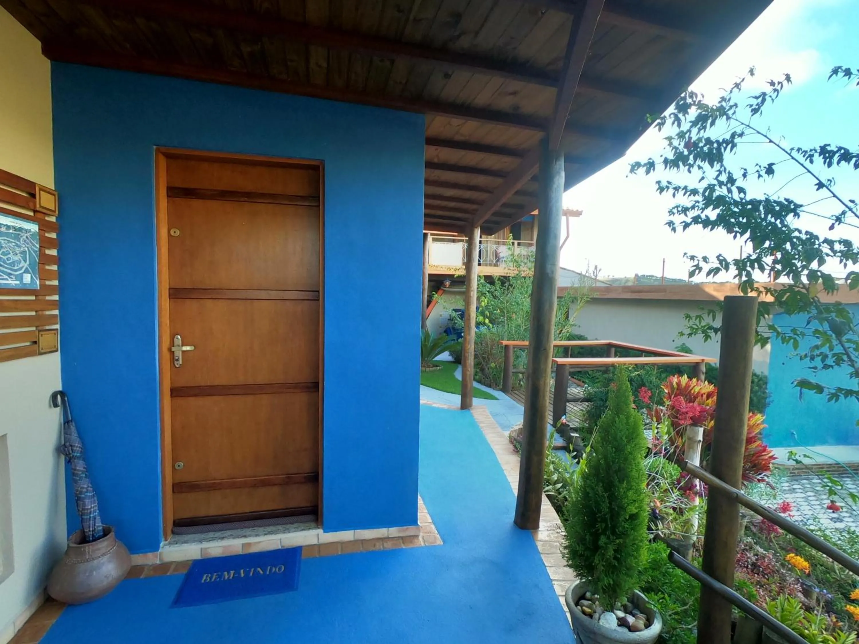 Facade/entrance in Pousada Natureza e Arte