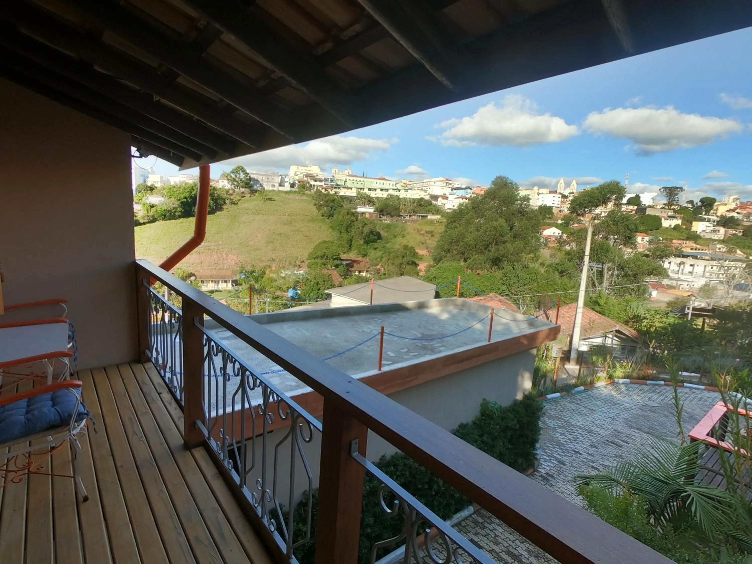 Balcony/Terrace in Pousada Natureza e Arte