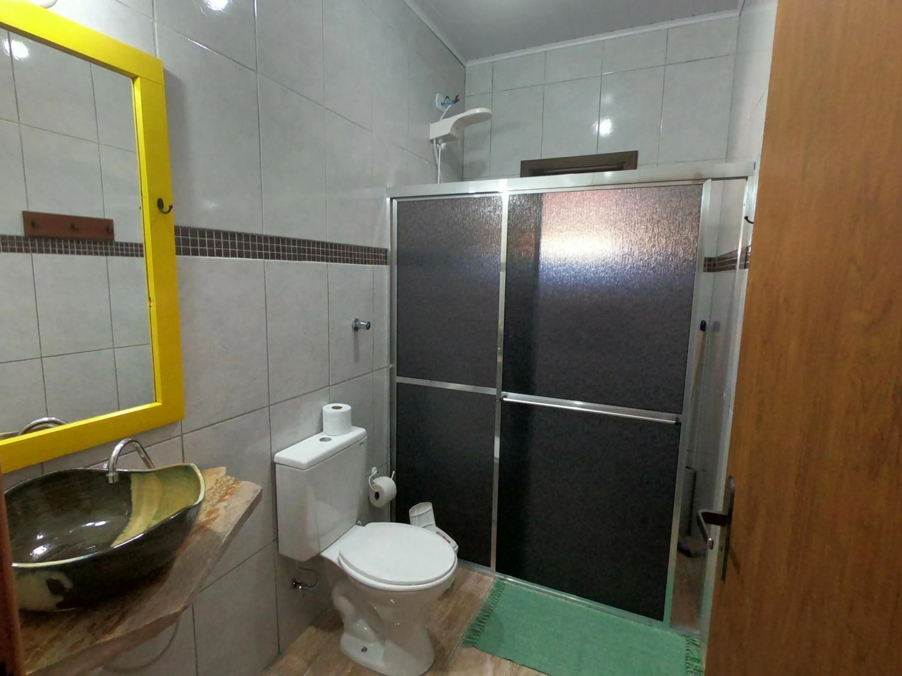 Bathroom in Pousada Natureza e Arte