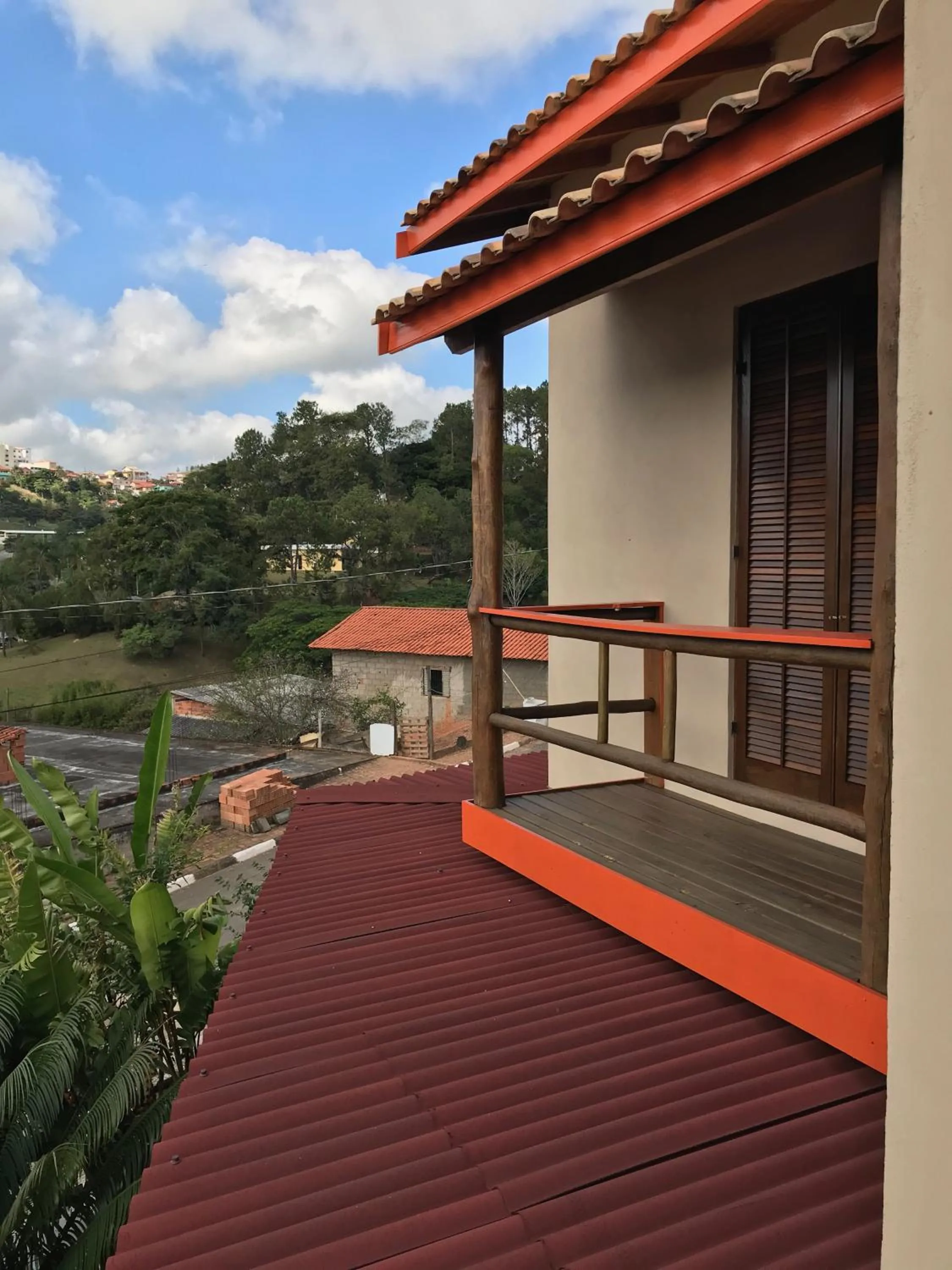 Balcony/Terrace in Pousada Natureza e Arte