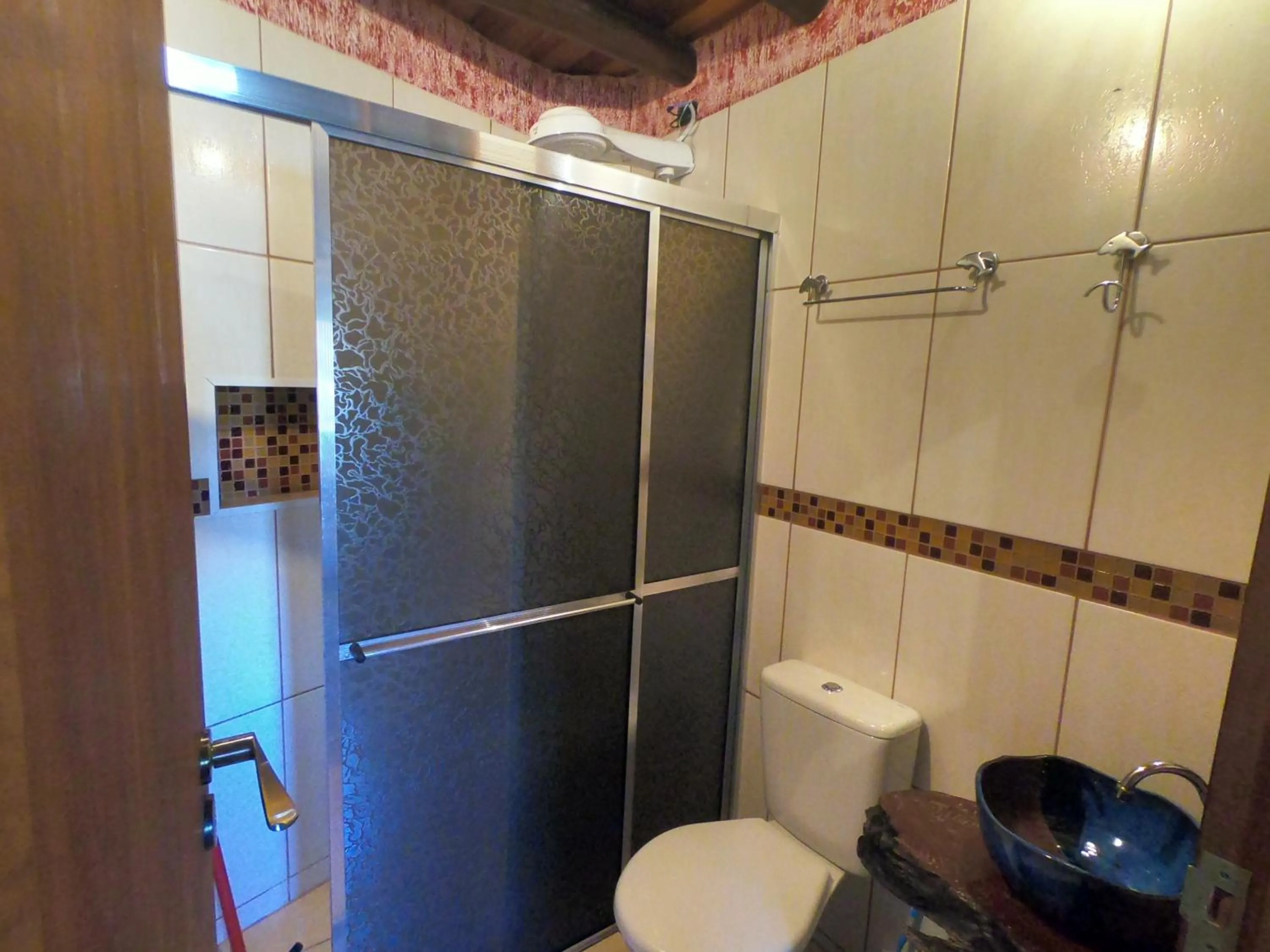 Bathroom in Pousada Natureza e Arte
