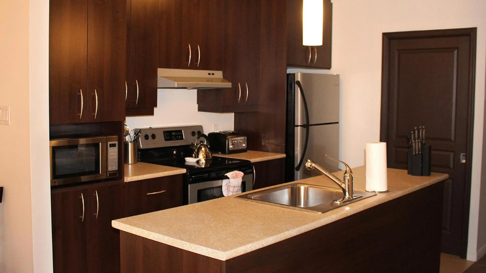 Kitchen or kitchenette in Au pied des pentes