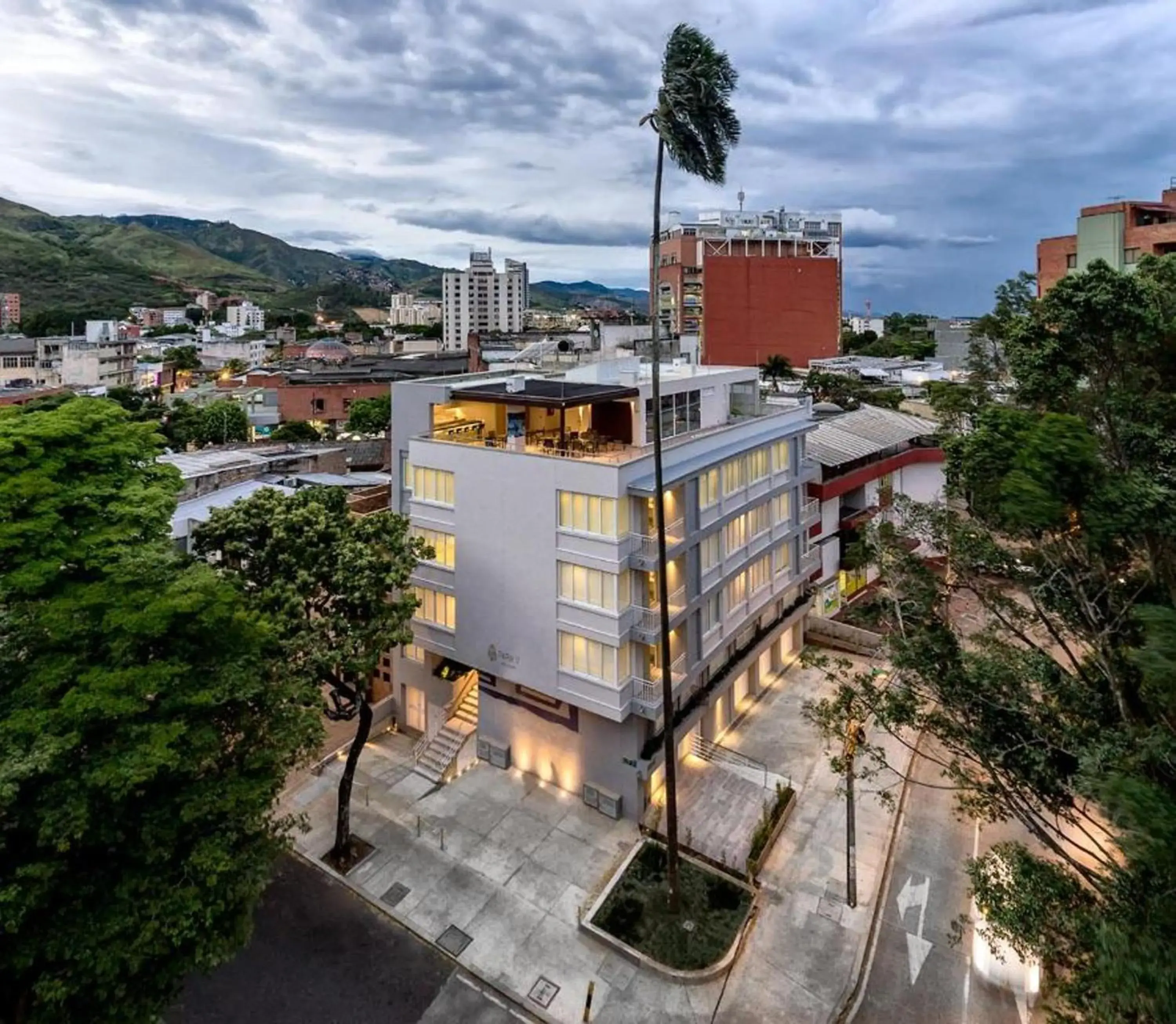 Property building in Park V Property building in Park V