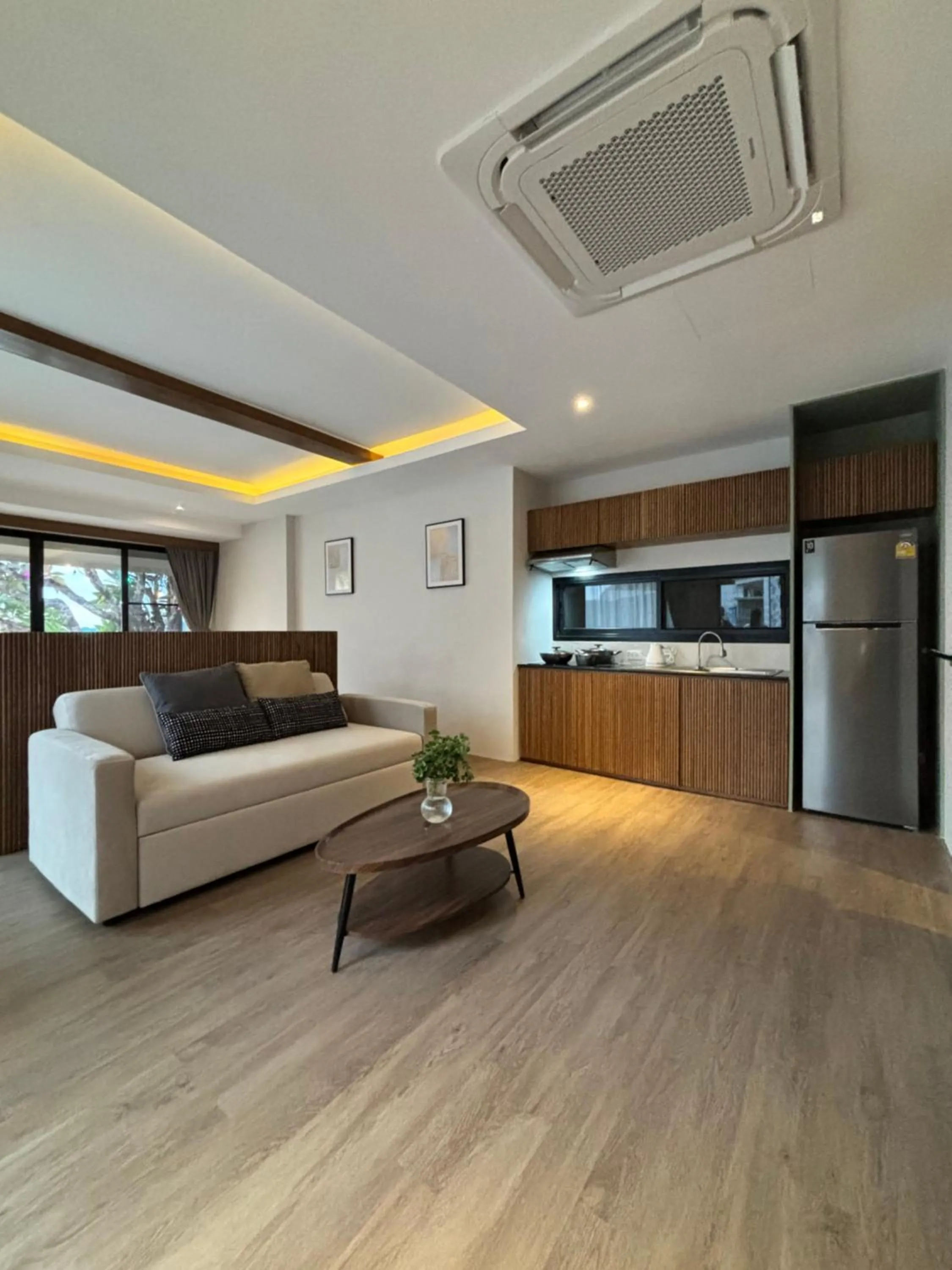 Living room in Punnpreeda Beach Resort - SHA Plus Certified