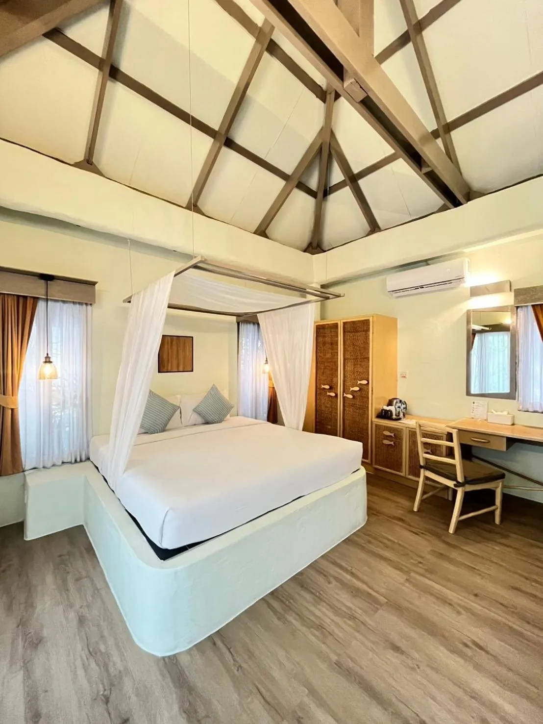 Photo of the whole room, Bed in Punnpreeda Beach Resort - SHA Plus Certified