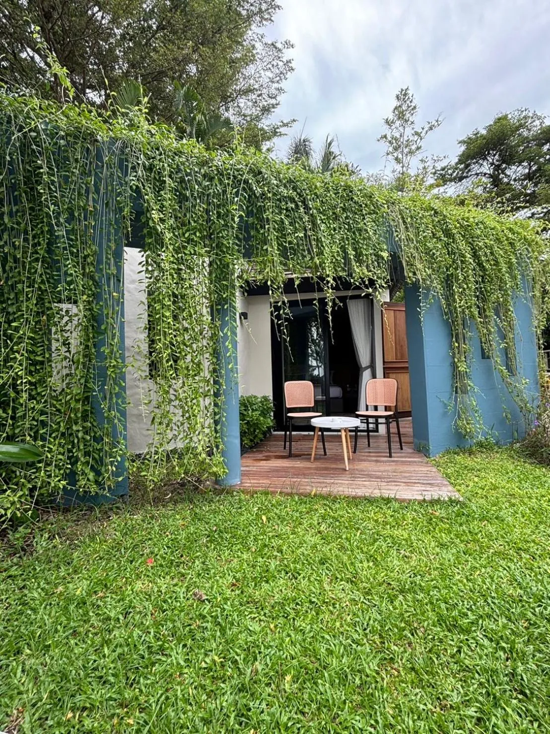 Balcony/Terrace in Punnpreeda Beach Resort - SHA Plus Certified