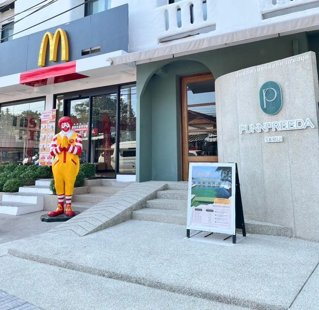 Facade/entrance in Punnpreeda Beach Resort - SHA Plus Certified