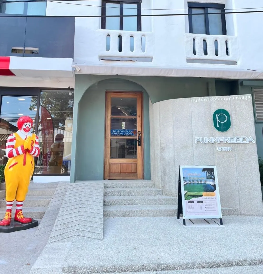 Facade/entrance in Punnpreeda Beach Resort - SHA Plus Certified