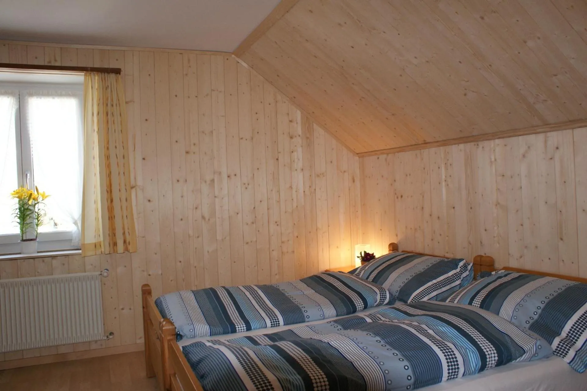 Bed in Gasthaus Waldheim