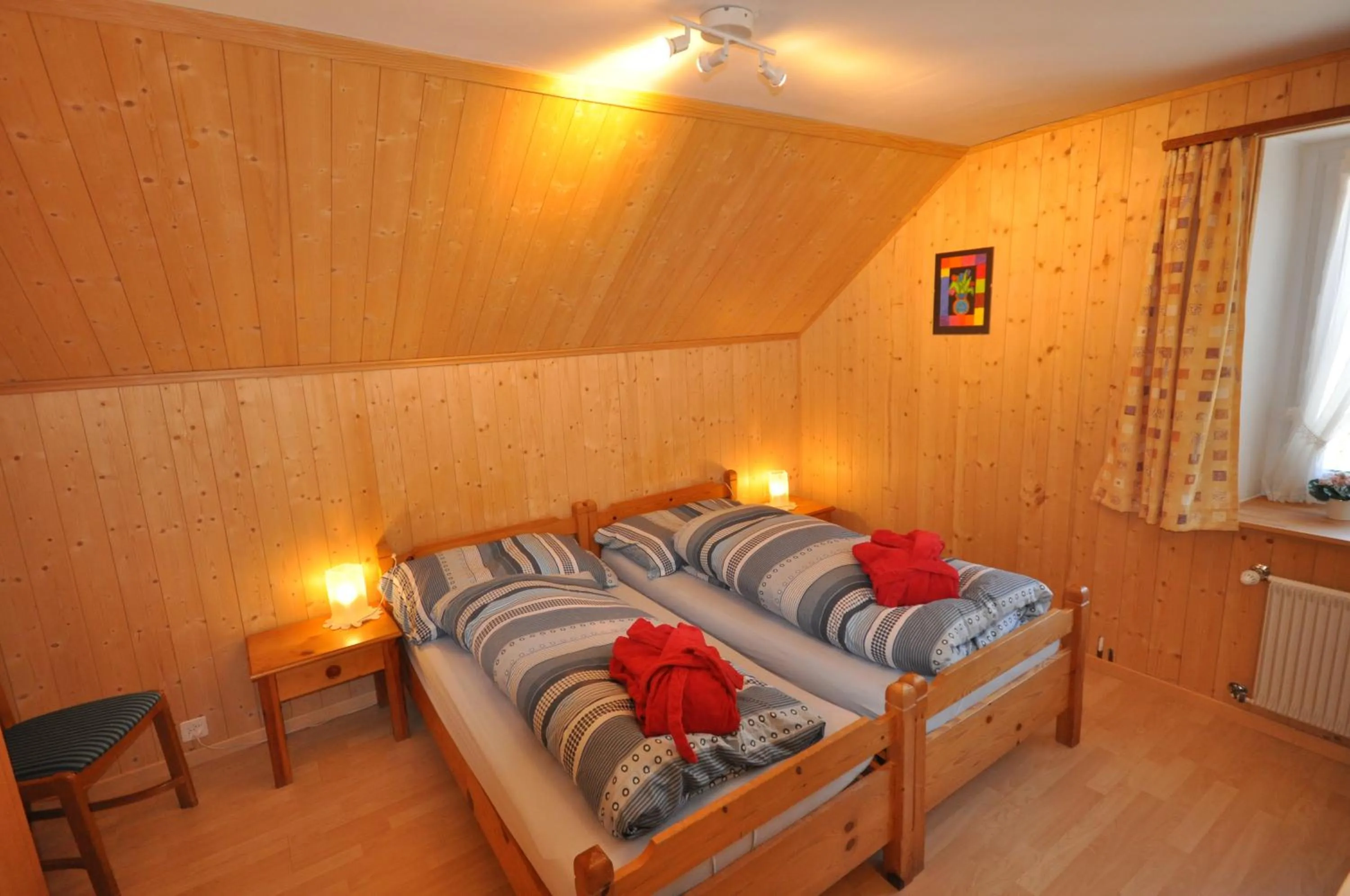 Bed in Gasthaus Waldheim