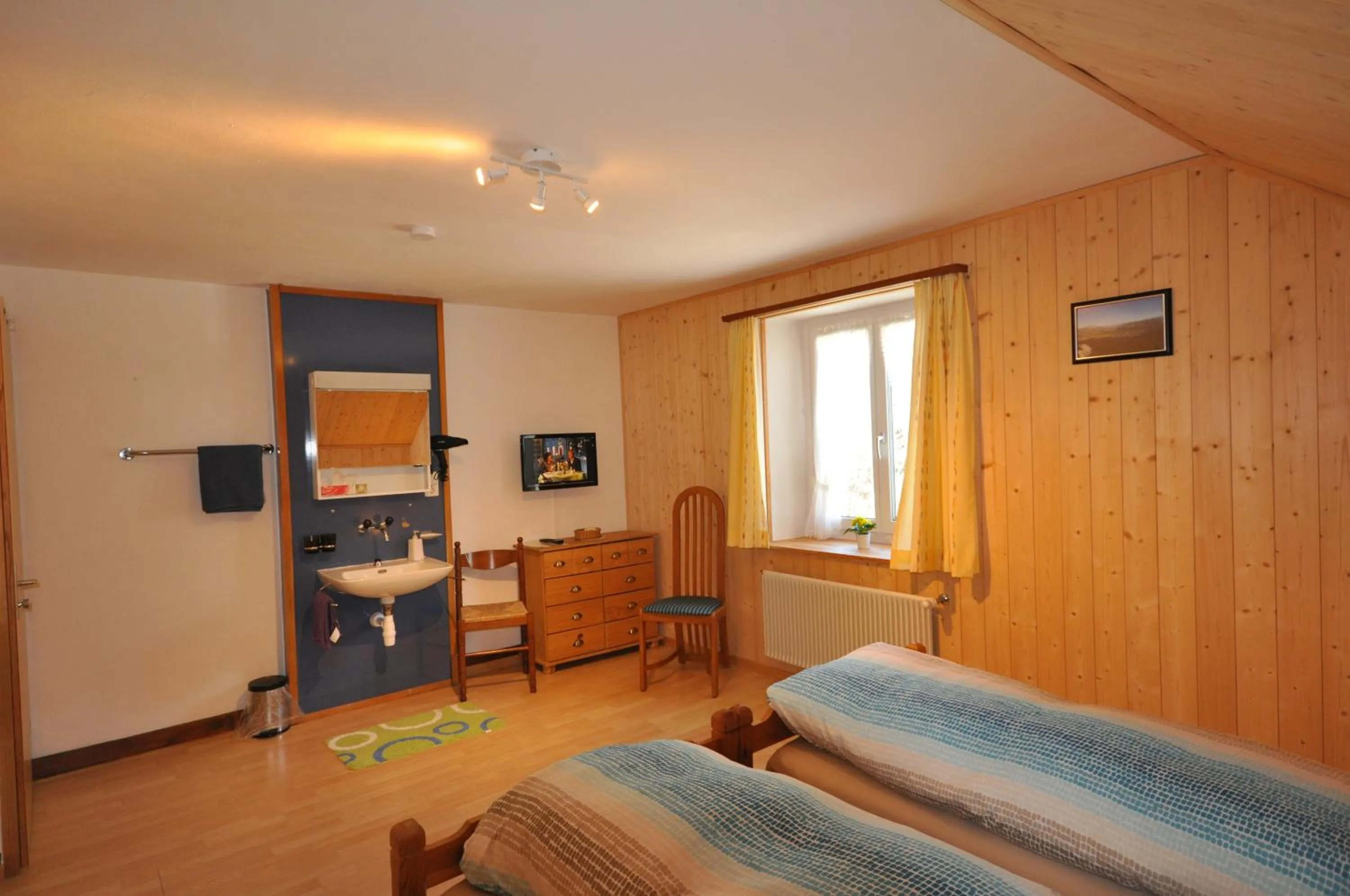 Bed in Gasthaus Waldheim