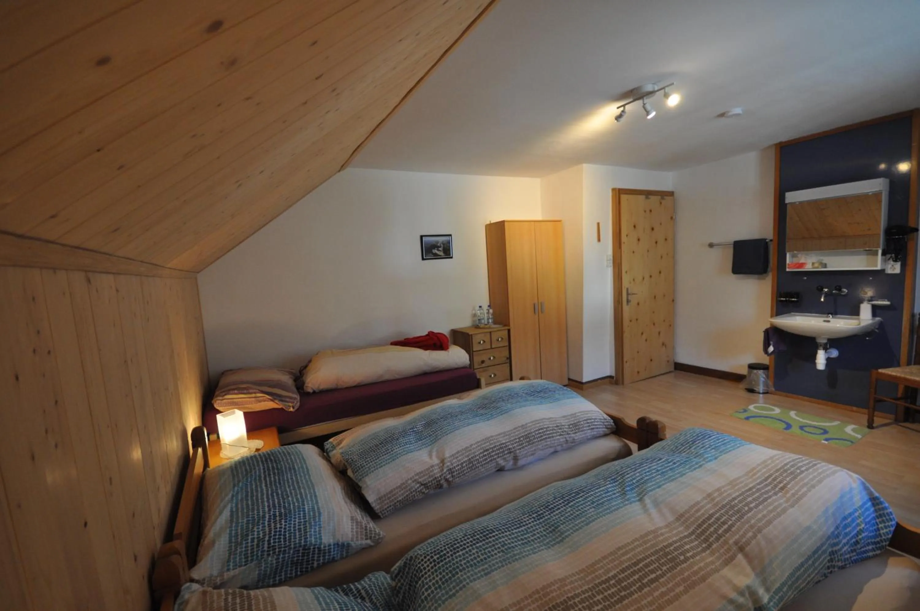 Bed in Gasthaus Waldheim