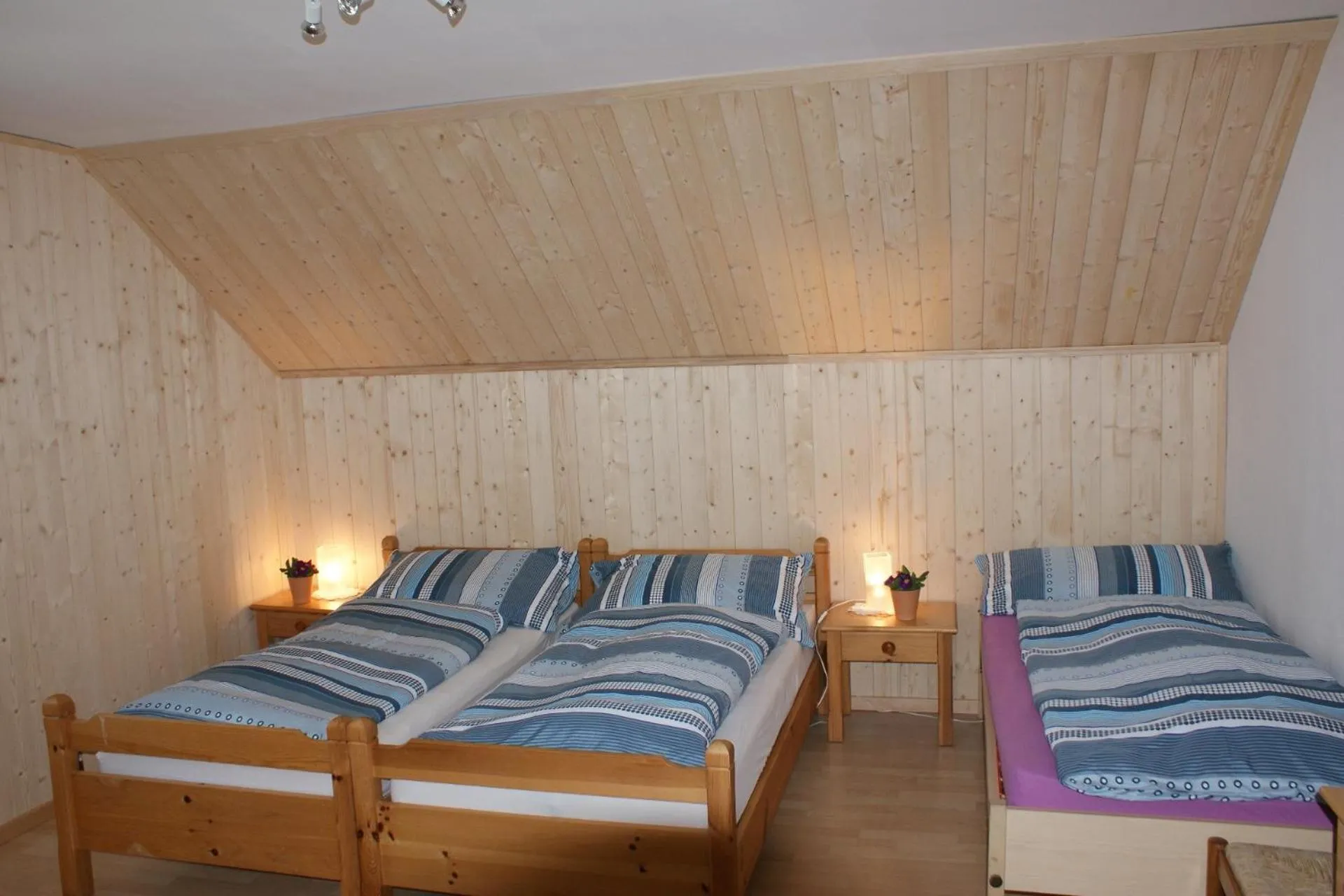 Bed in Gasthaus Waldheim