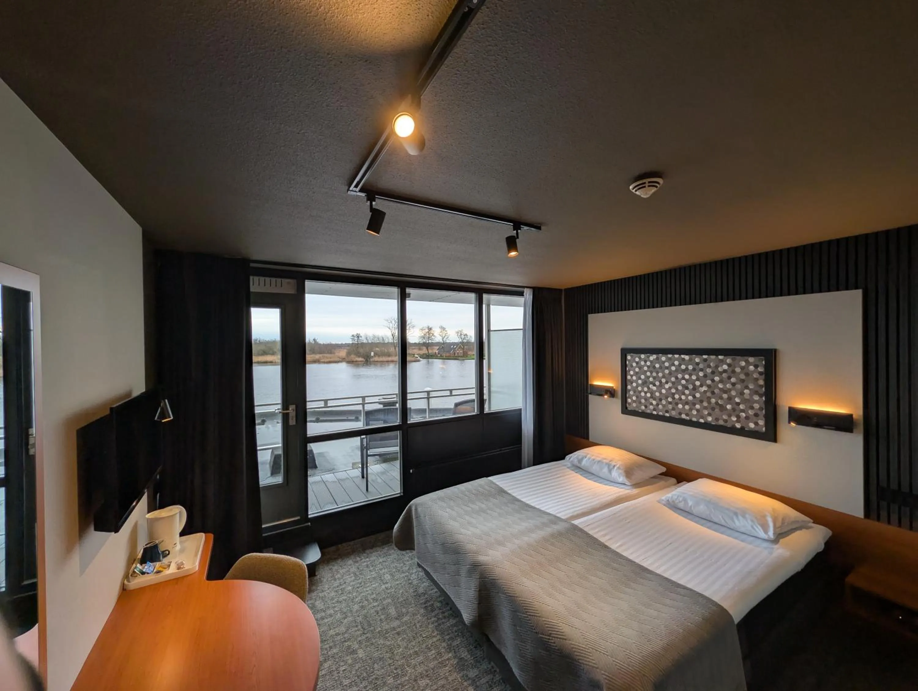 Bed in Hotel Princenhof