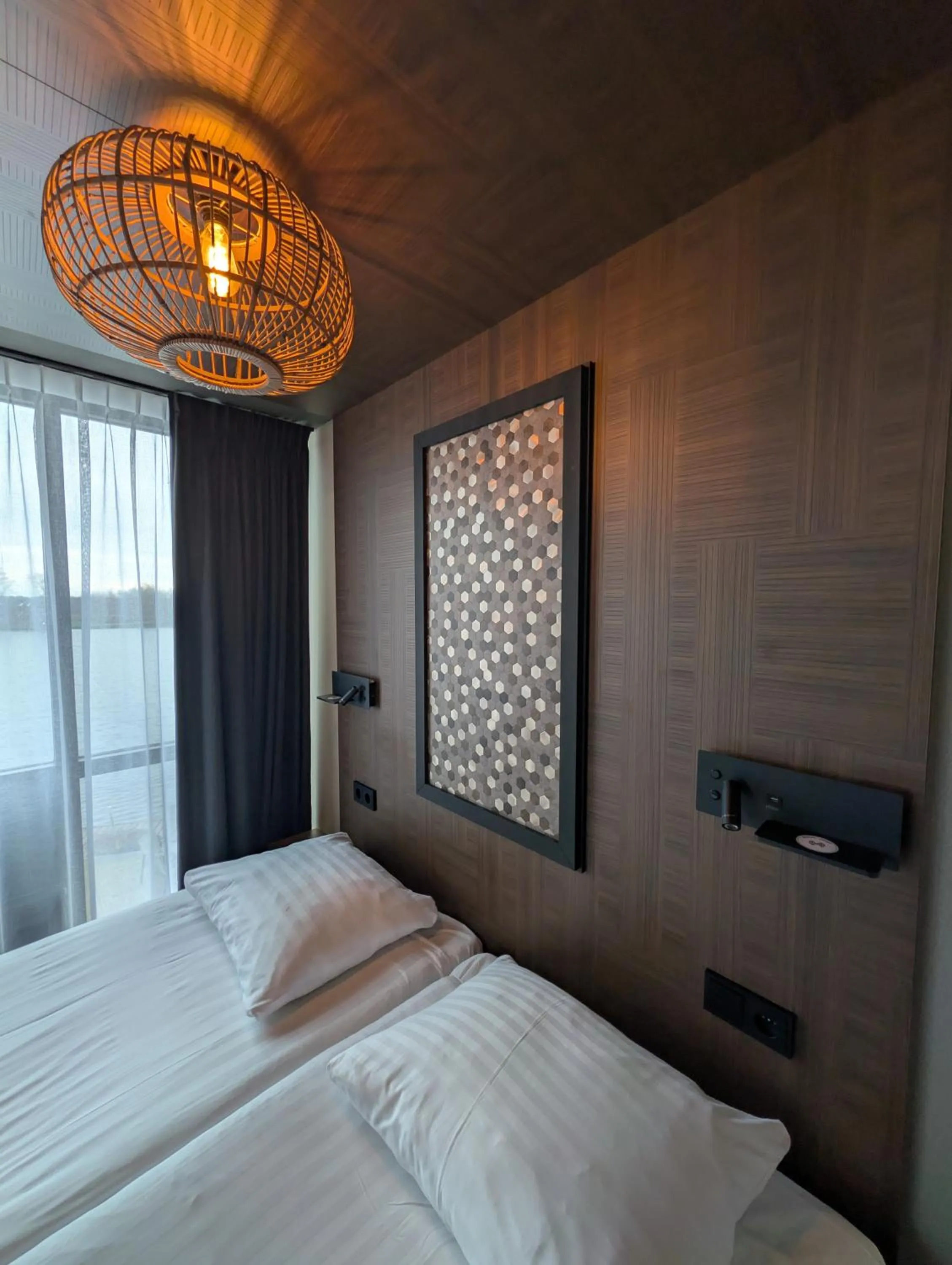 Bed in Hotel Princenhof