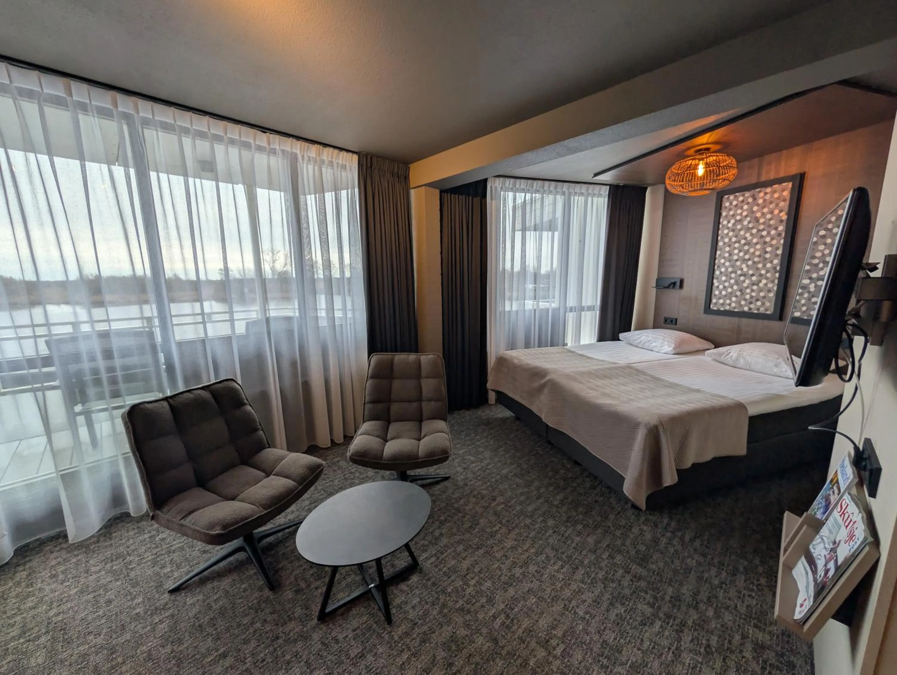 Bed in Hotel Princenhof