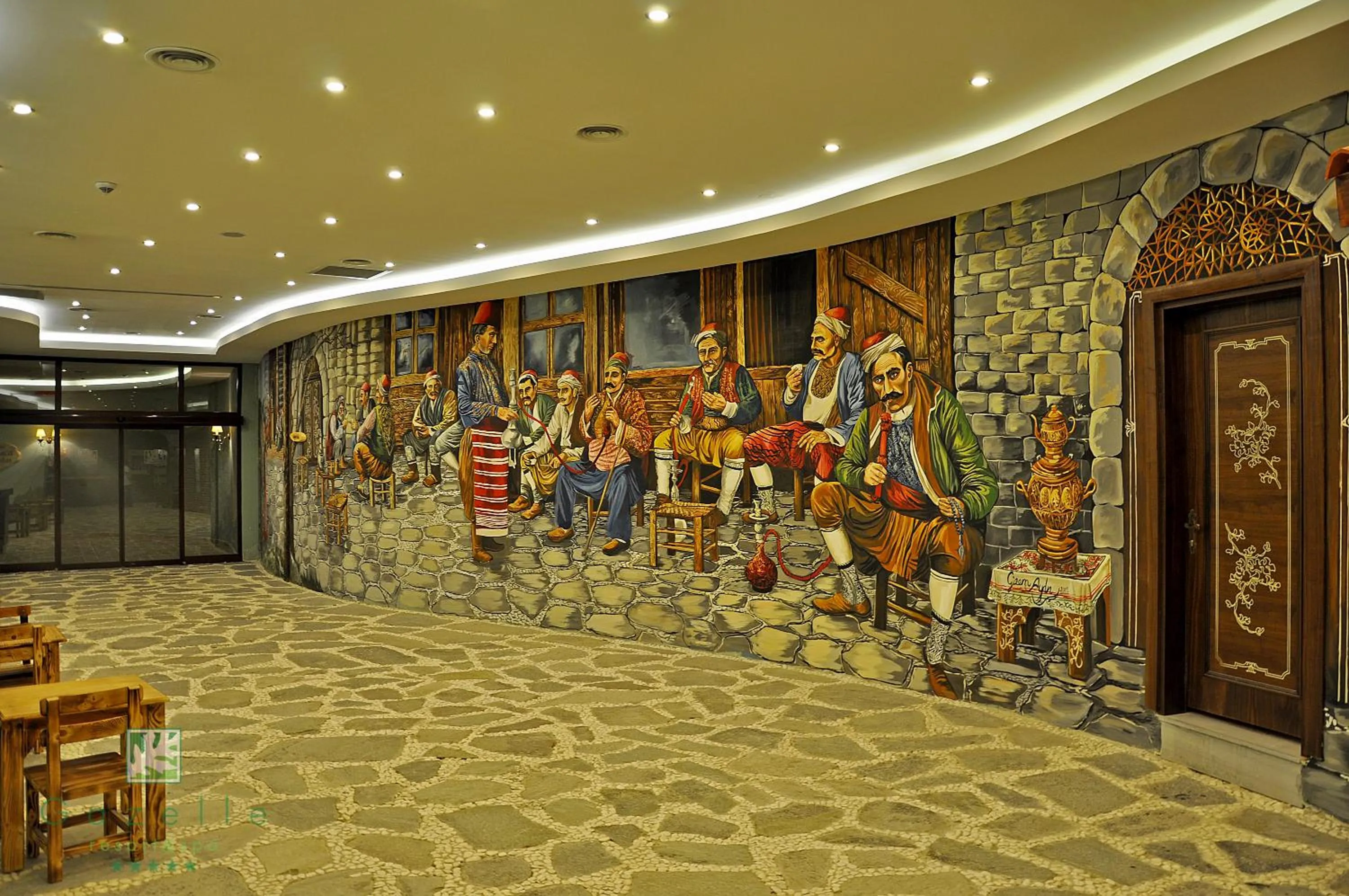 Decorative detail in Gazelle Resort & Spa