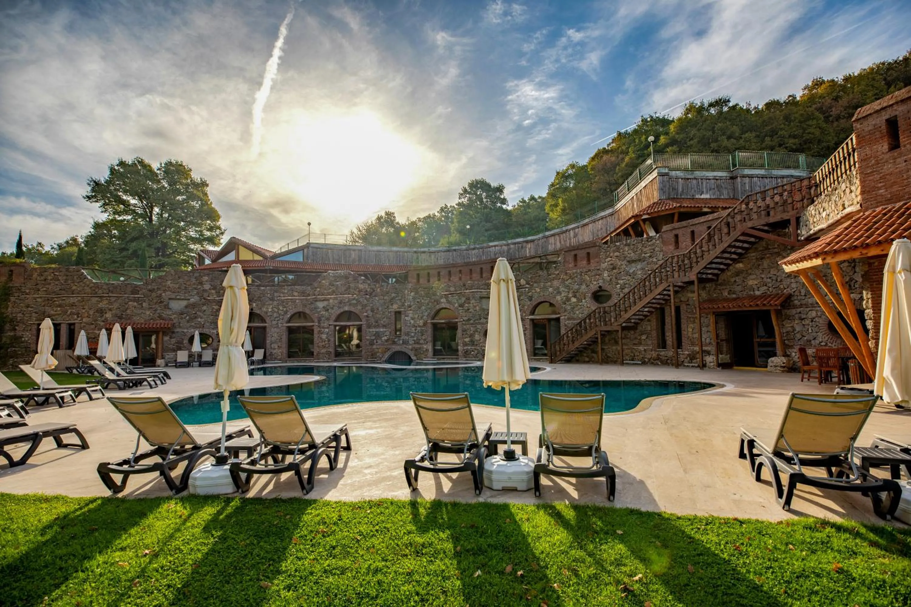Pool view in Gazelle Resort & Spa
