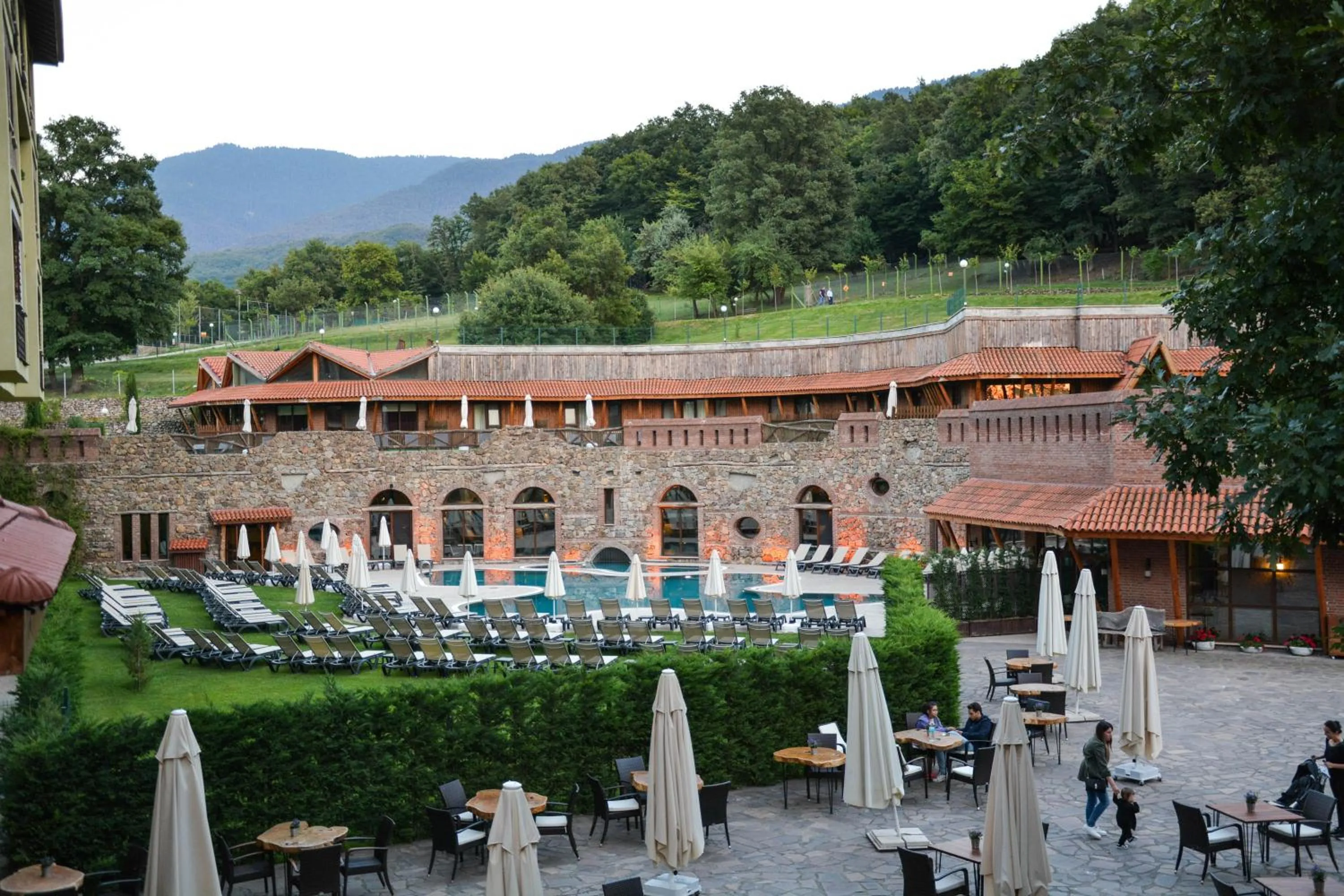 Pool view in Gazelle Resort & Spa