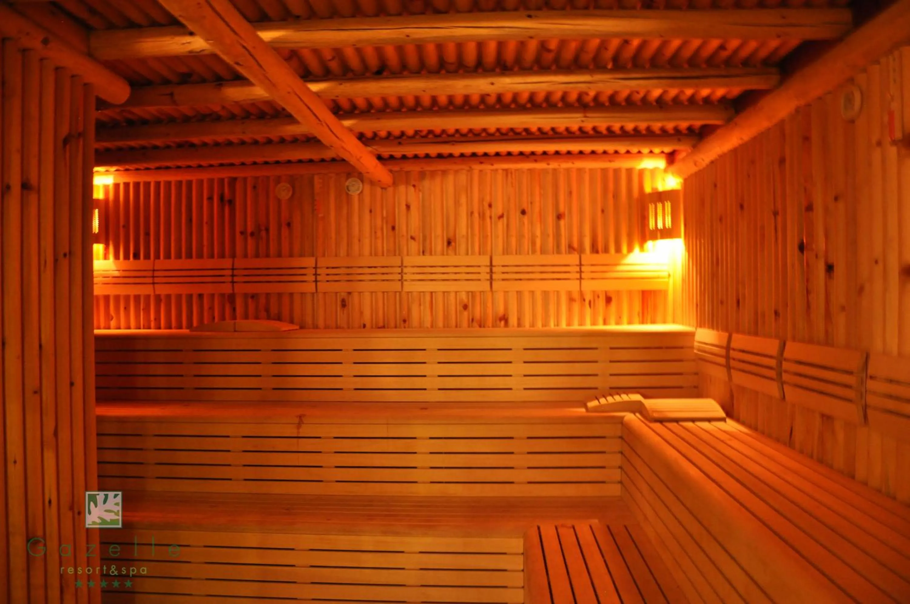 Sauna in Gazelle Resort & Spa