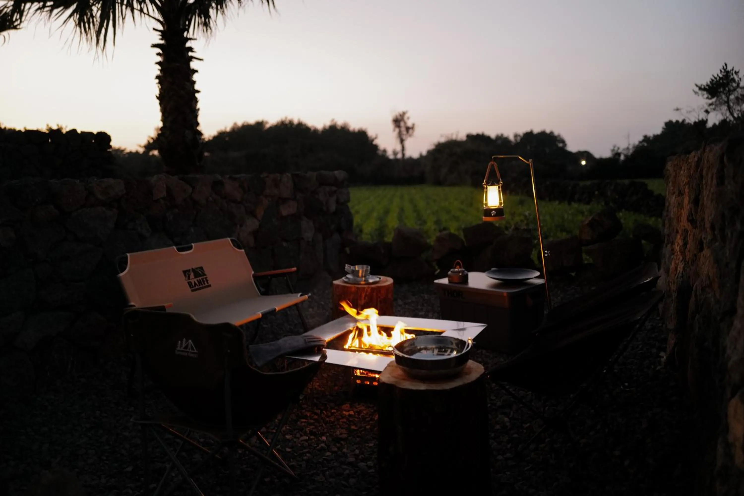 BBQ facilities in Ocean Square Resort