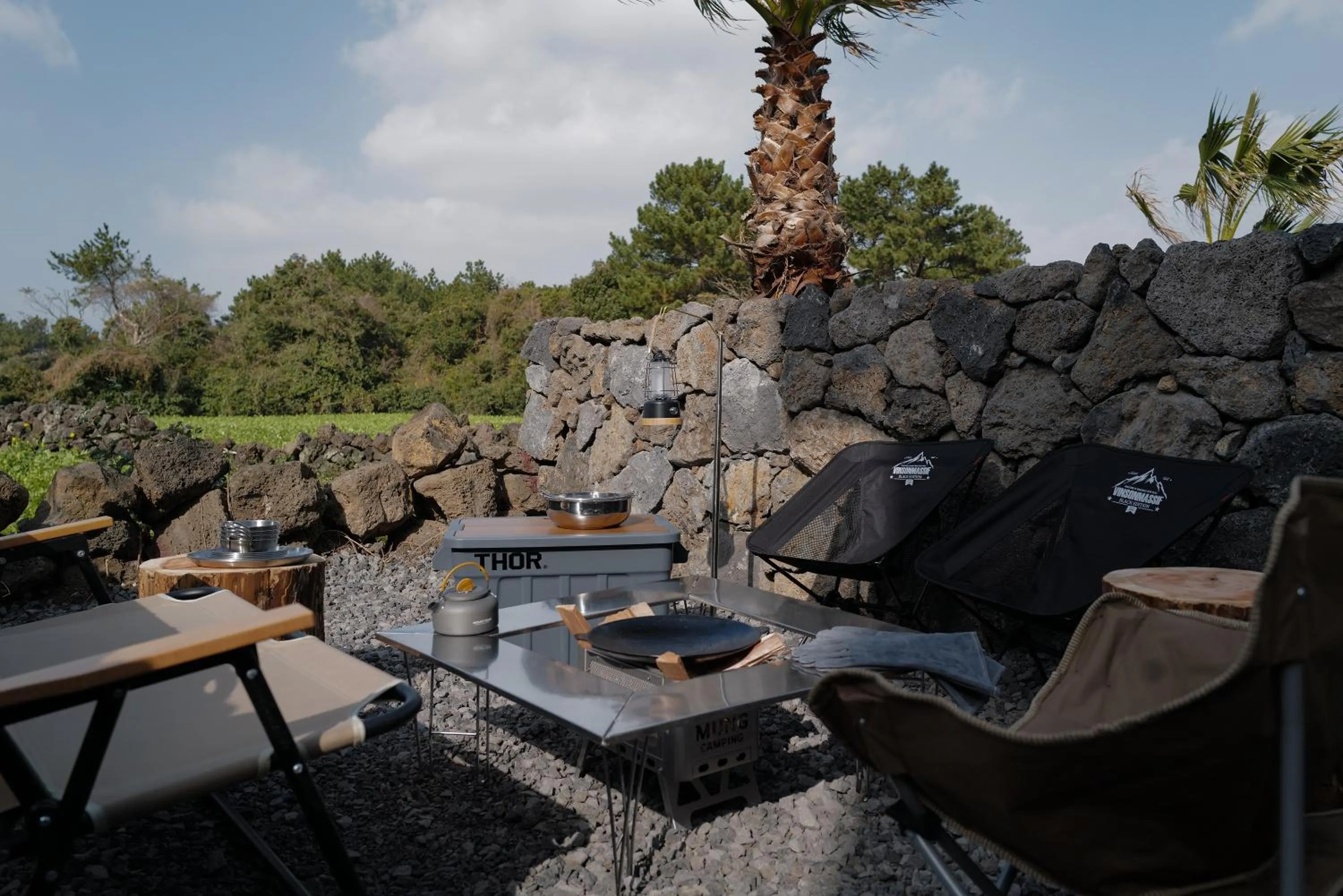 BBQ facilities in Ocean Square Resort
