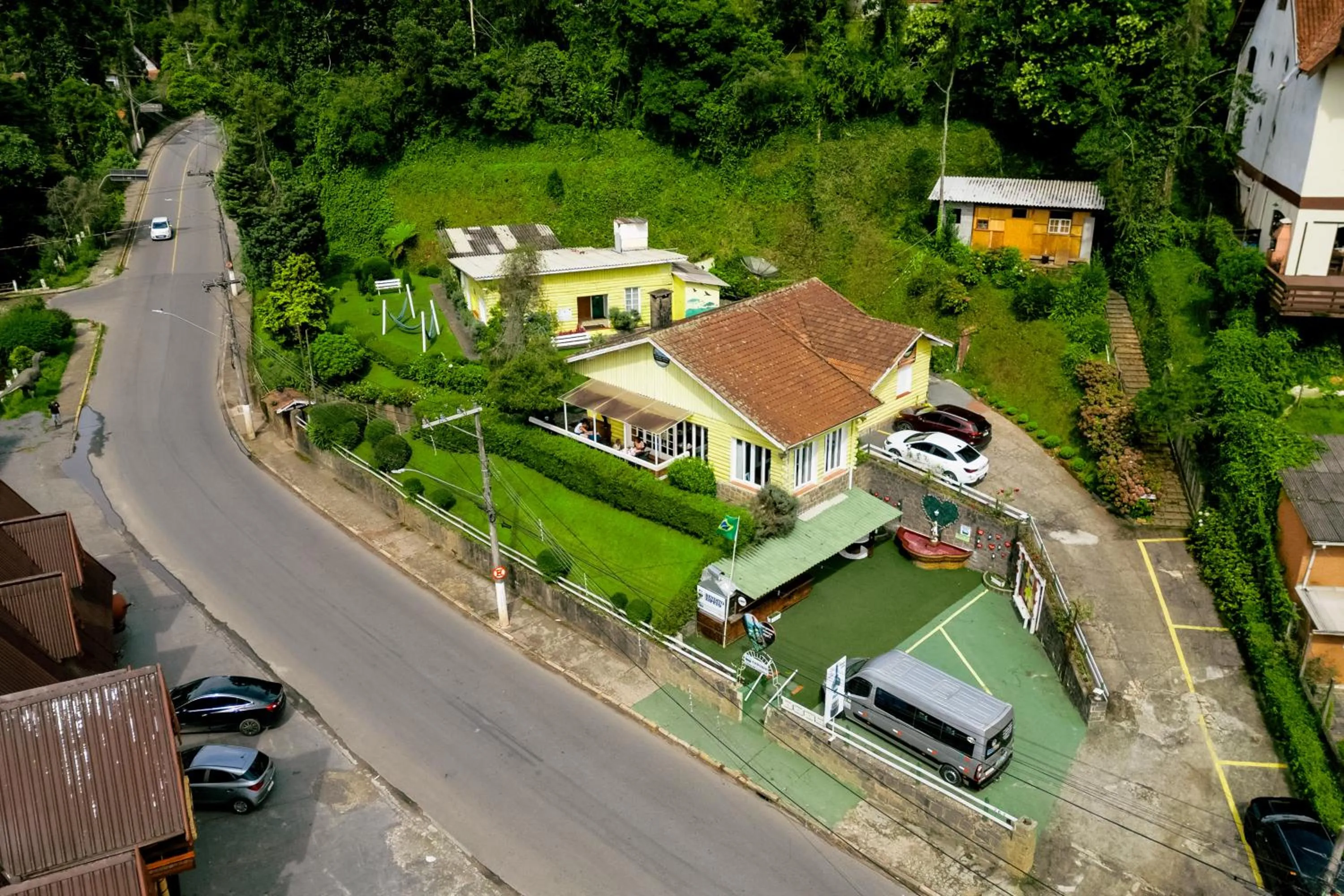 Bird's eye view in VELINN Pousada Casa de Campos Capivari House