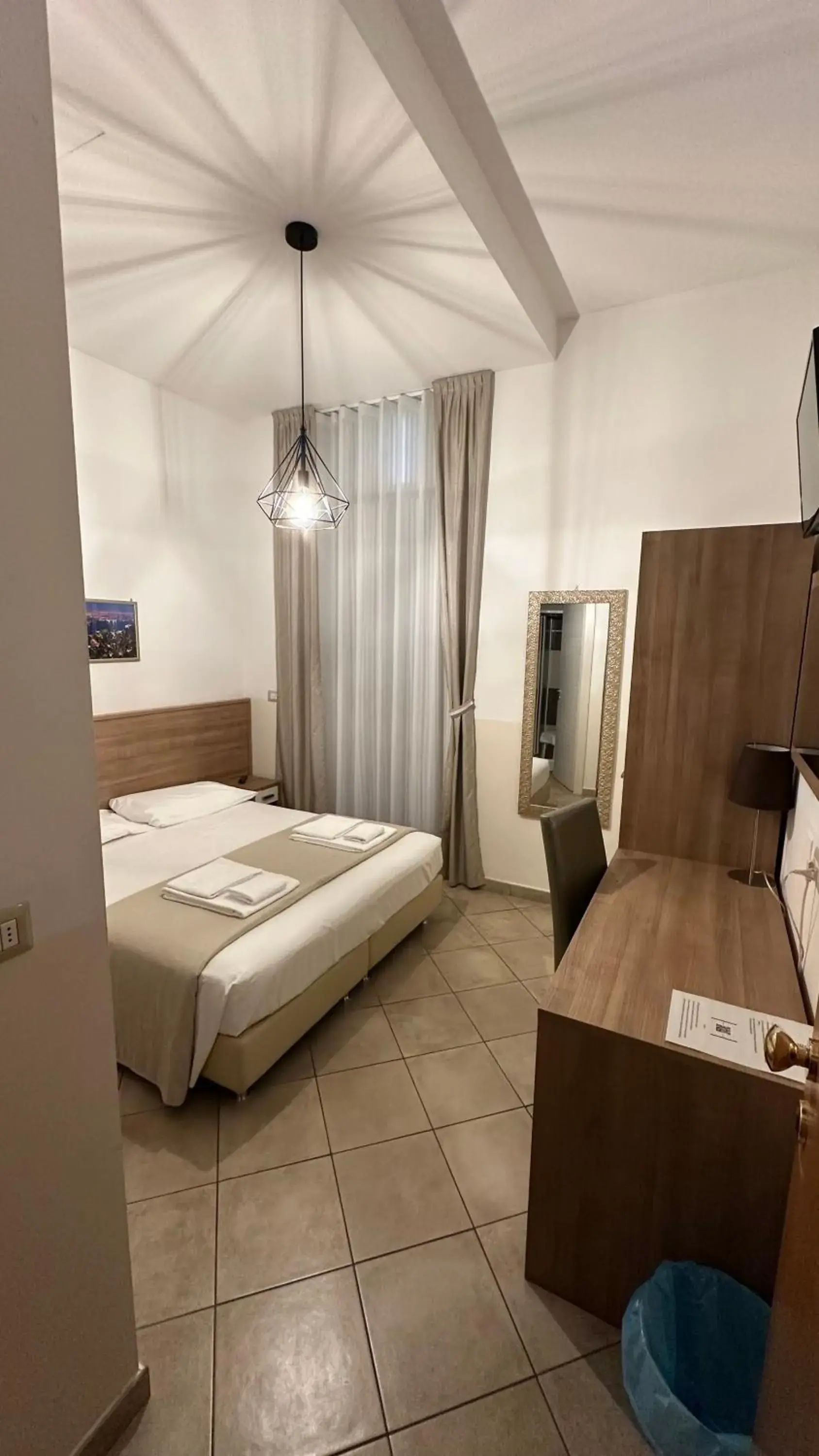 Bed in Hotel Montecarlo Bed in Hotel Montecarlo