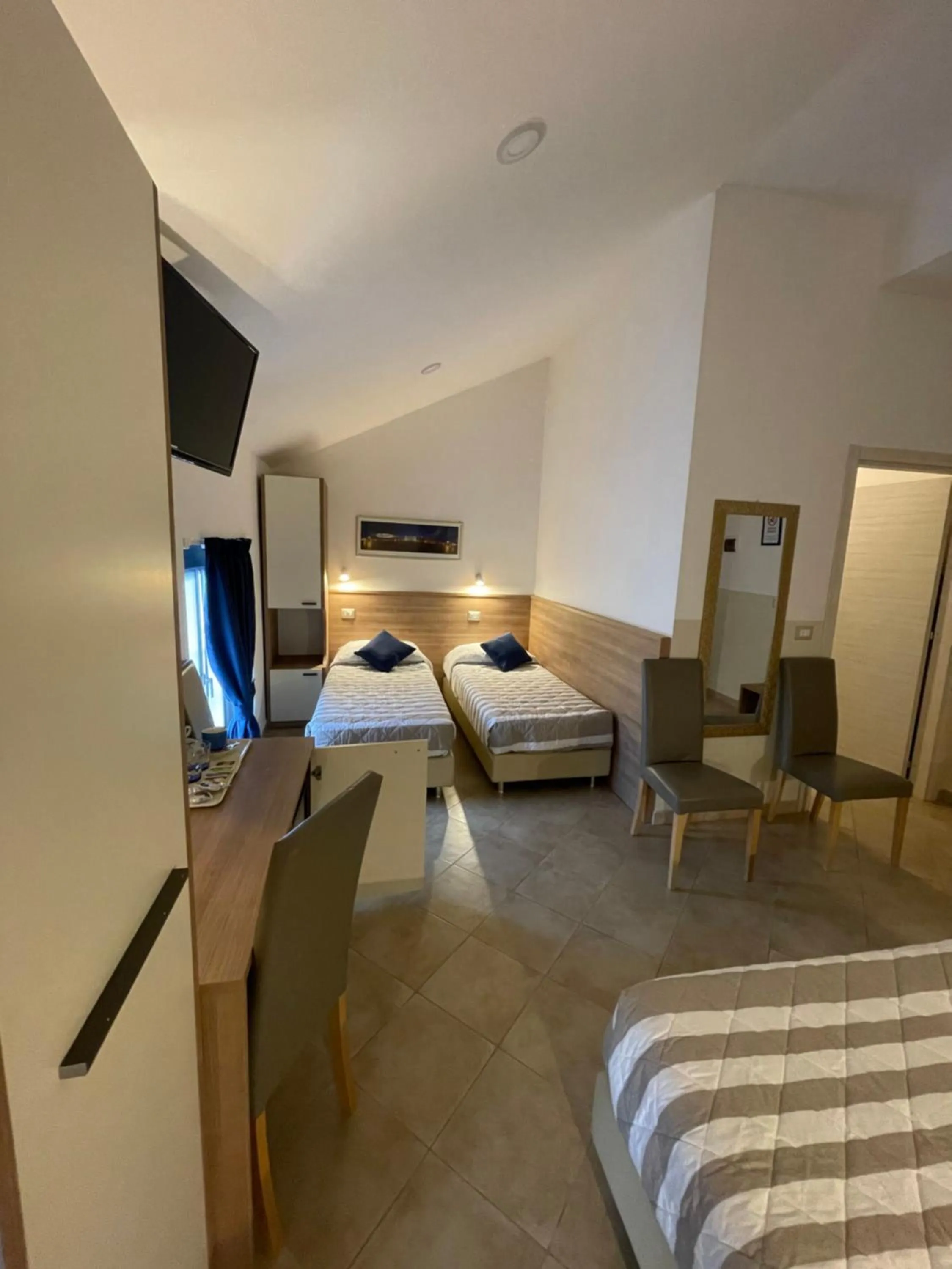 Bed in Hotel Montecarlo