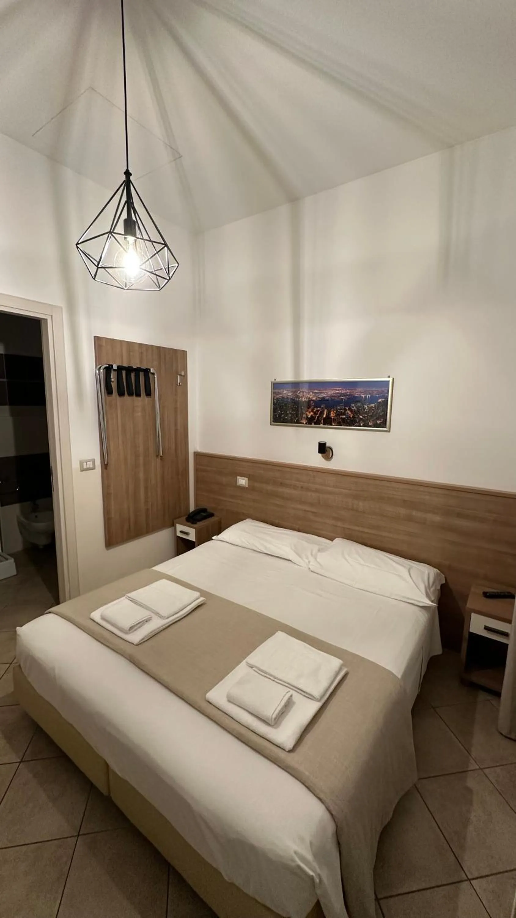 Bed in Hotel Montecarlo