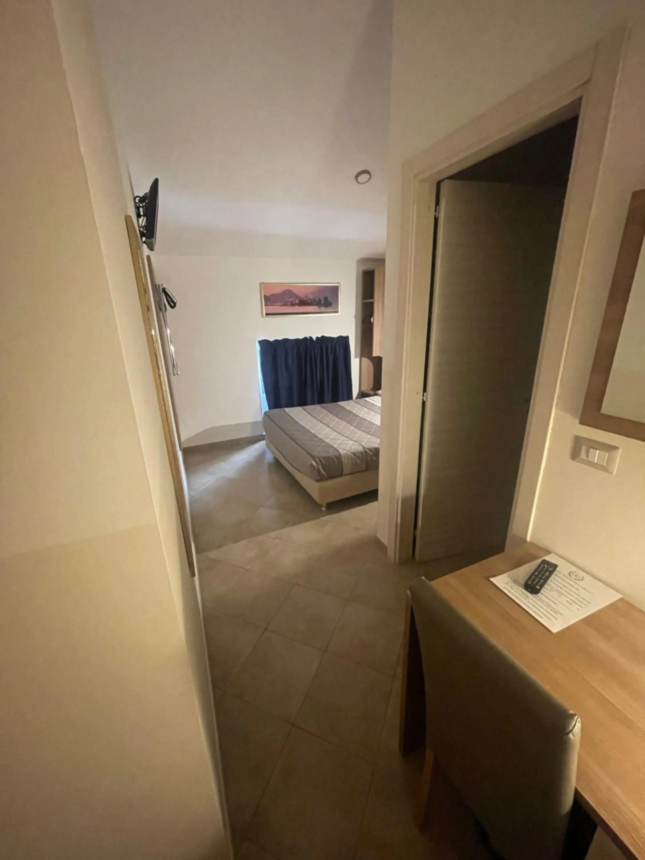 Bed in Hotel Montecarlo