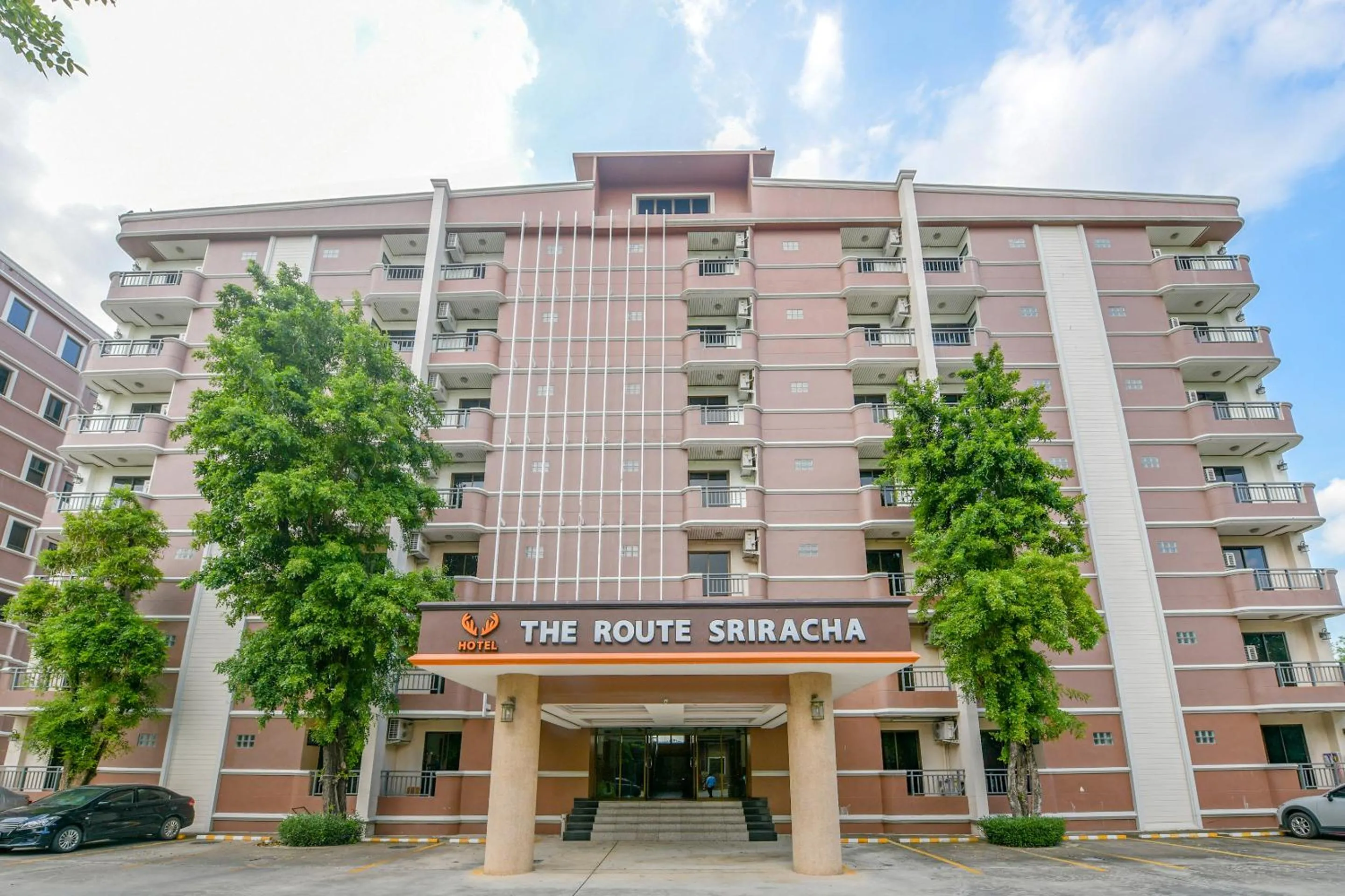 Property building in The Route Sriracha Hotel And Residence