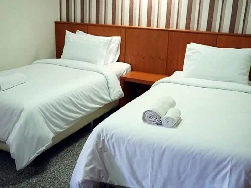 Bed in The Route Sriracha Hotel And Residence