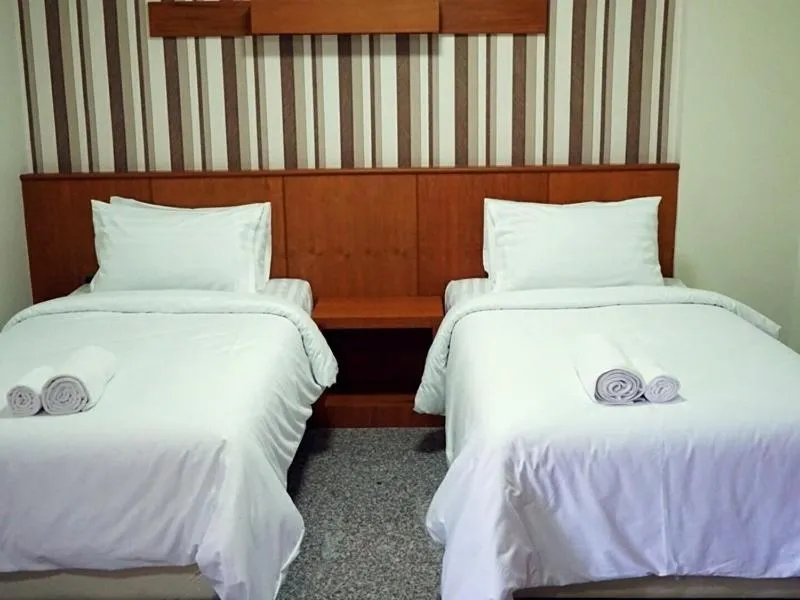 Bed in The Route Sriracha Hotel And Residence