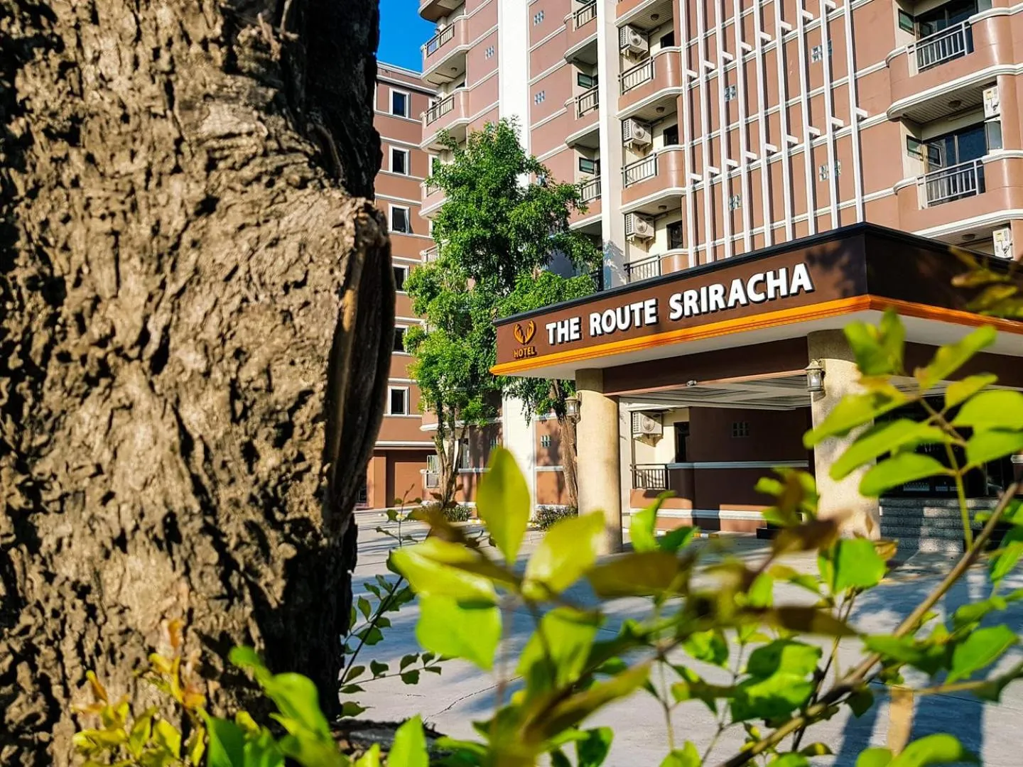 Property logo or sign in The Route Sriracha Hotel And Residence