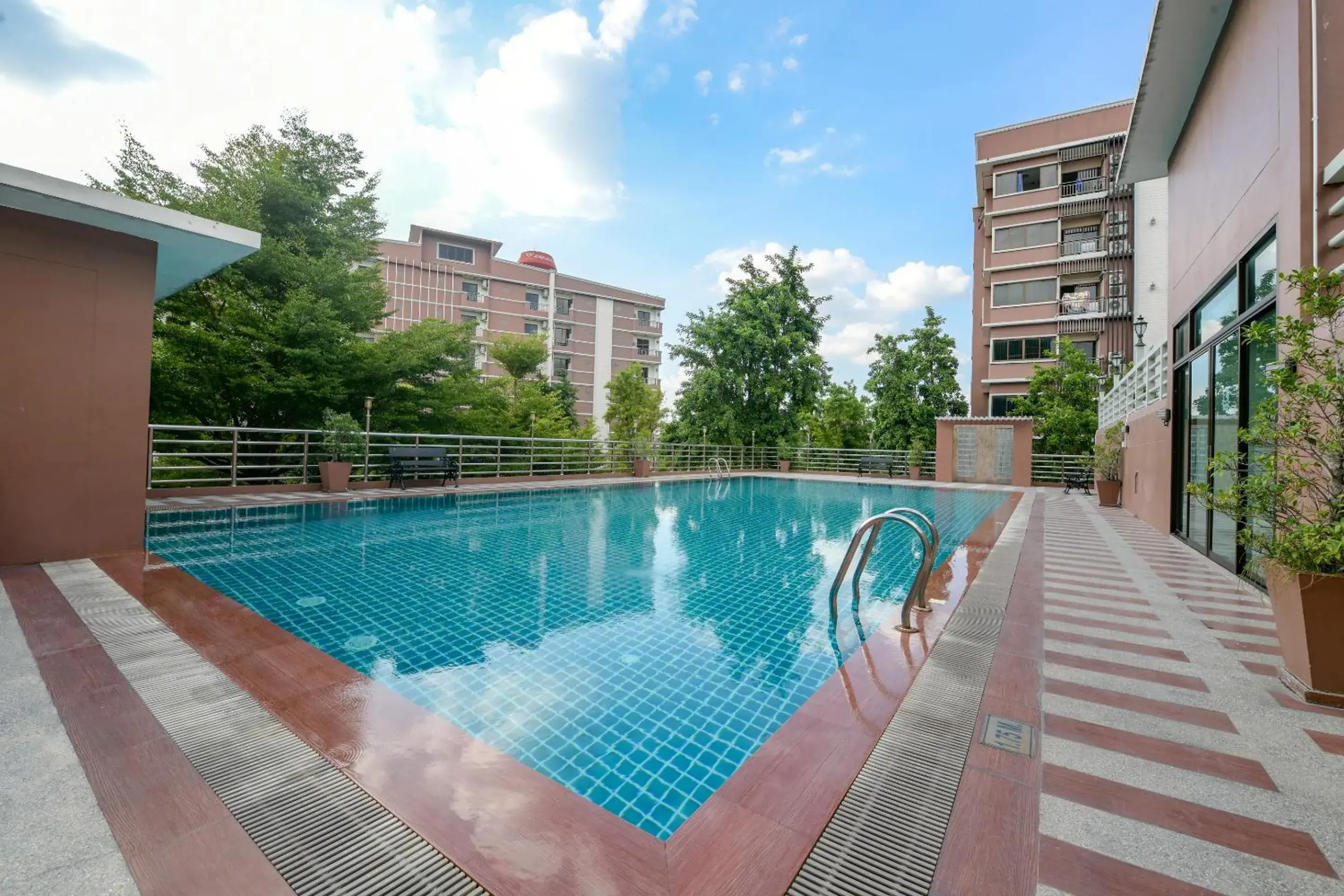 Swimming pool in The Route Sriracha Hotel And Residence Swimming pool in The Route Sriracha Hotel And Residence