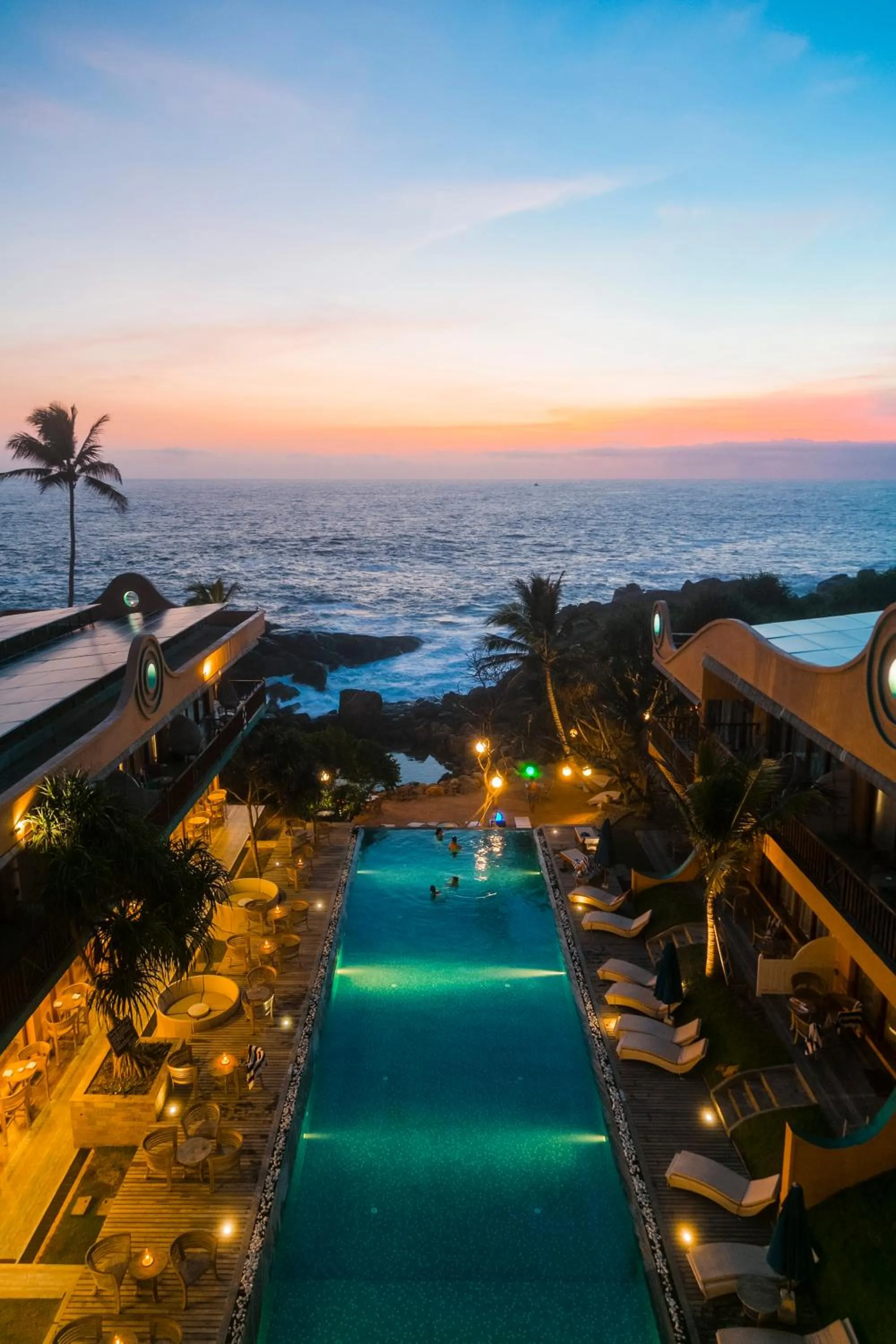 Sea view in Thaproban Pavilion Waves