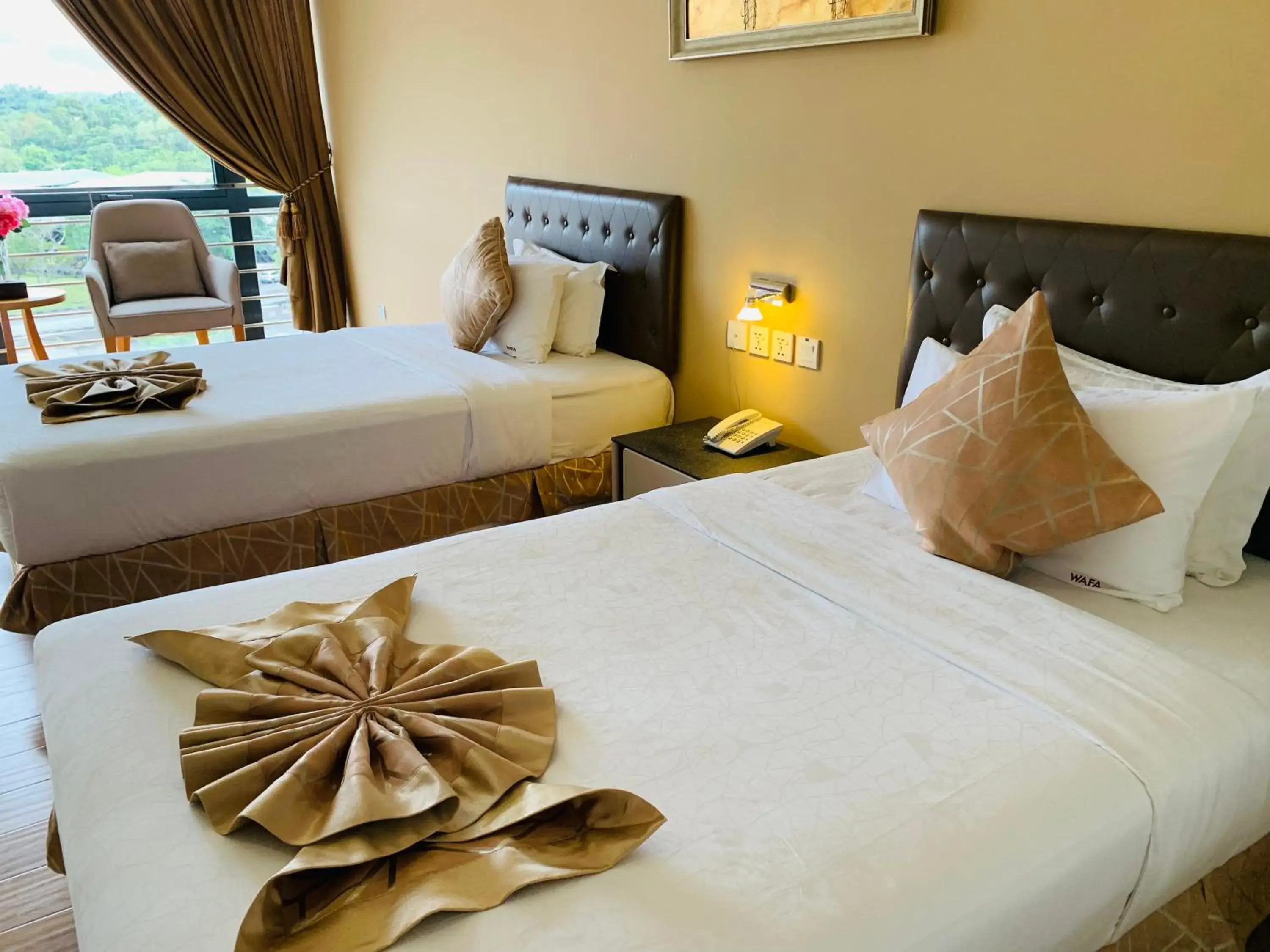 Bed in Wafa Hotel & Apartment Bed in Wafa Hotel & Apartment