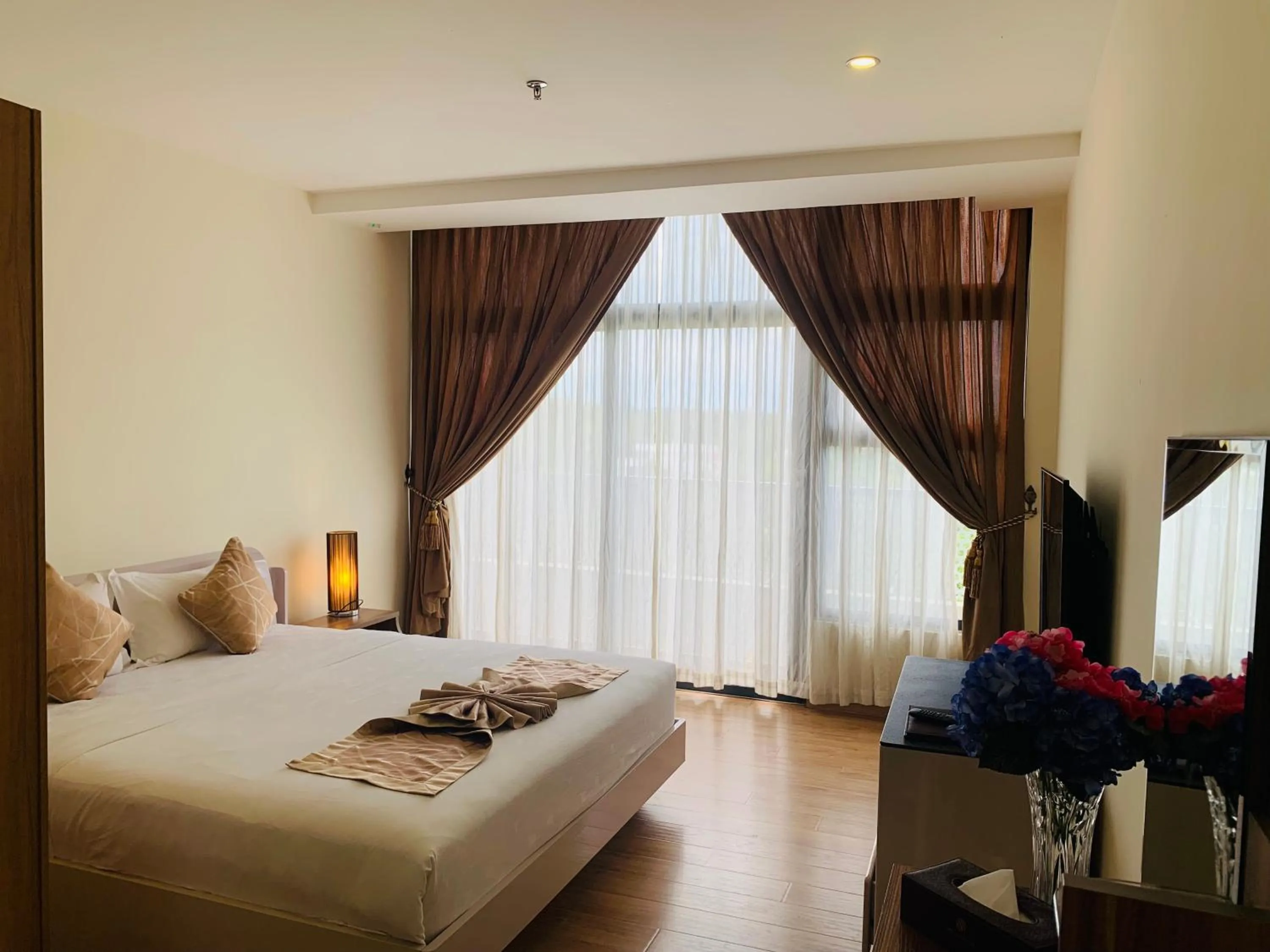 Bed in Wafa Hotel & Apartment