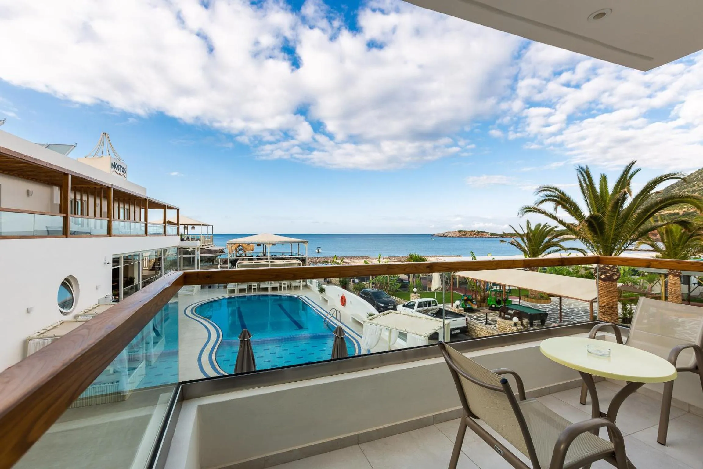 View (from property/room) in Nostos Beach Boutique Hotel