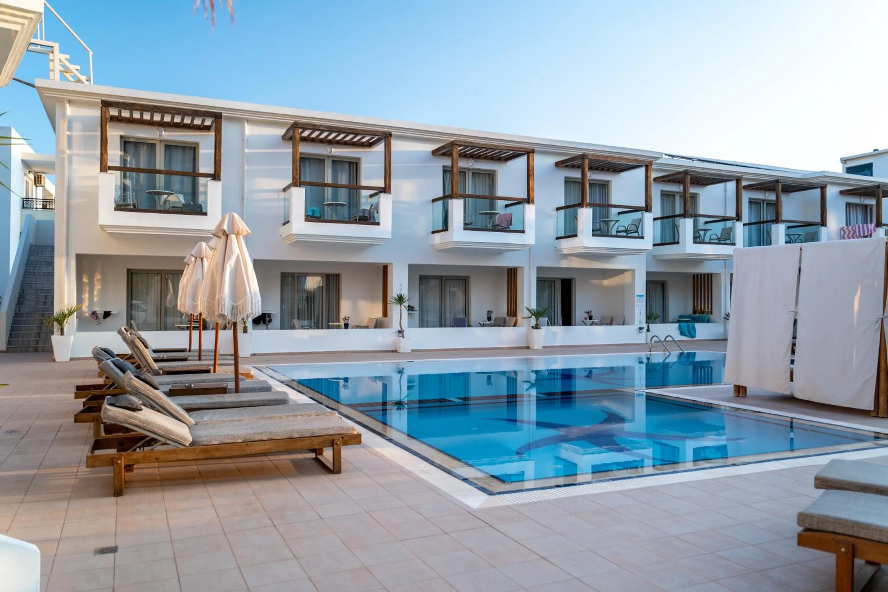 Property building in Nostos Beach Boutique Hotel