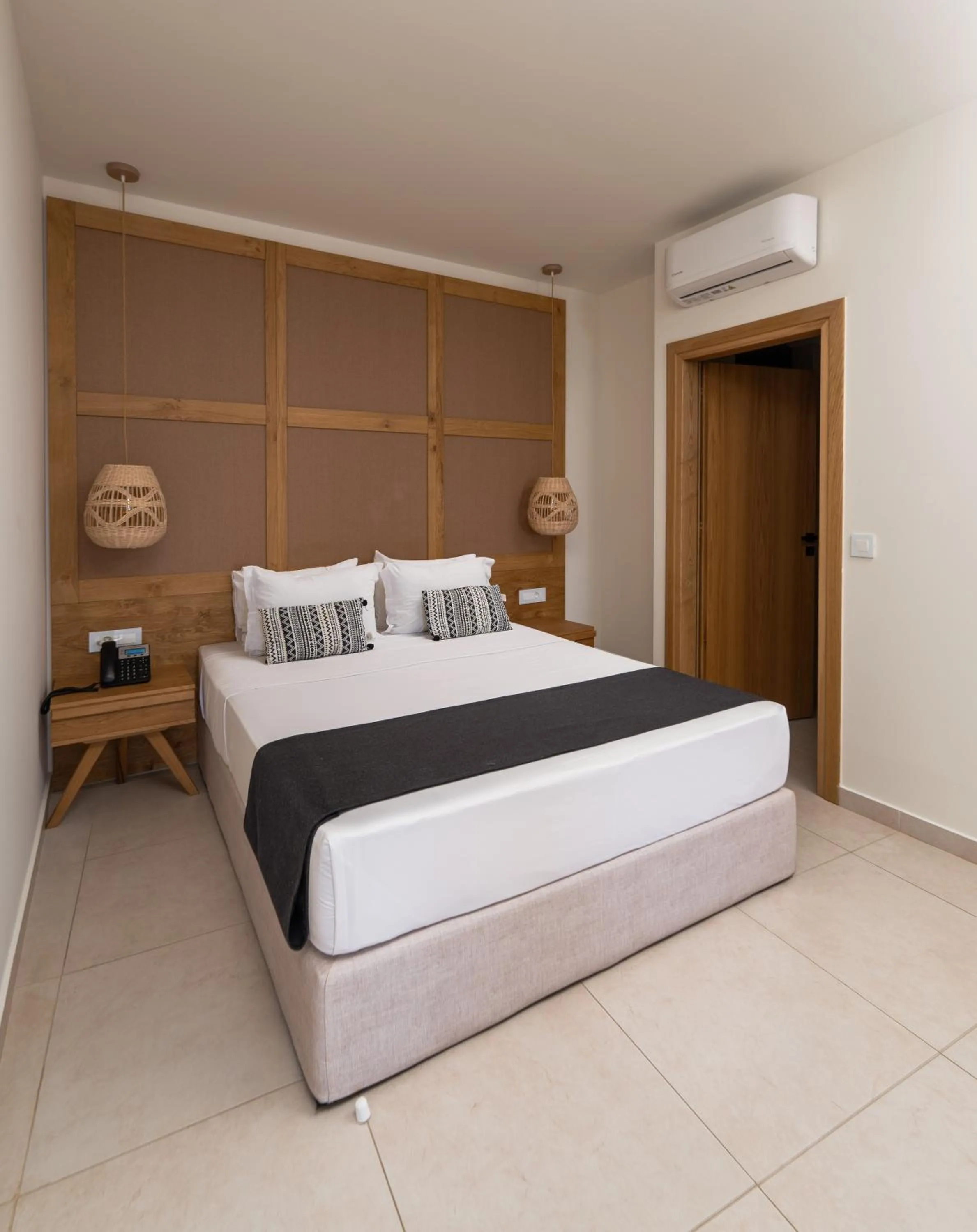 Bedroom, Bed in Nostos Beach Boutique Hotel