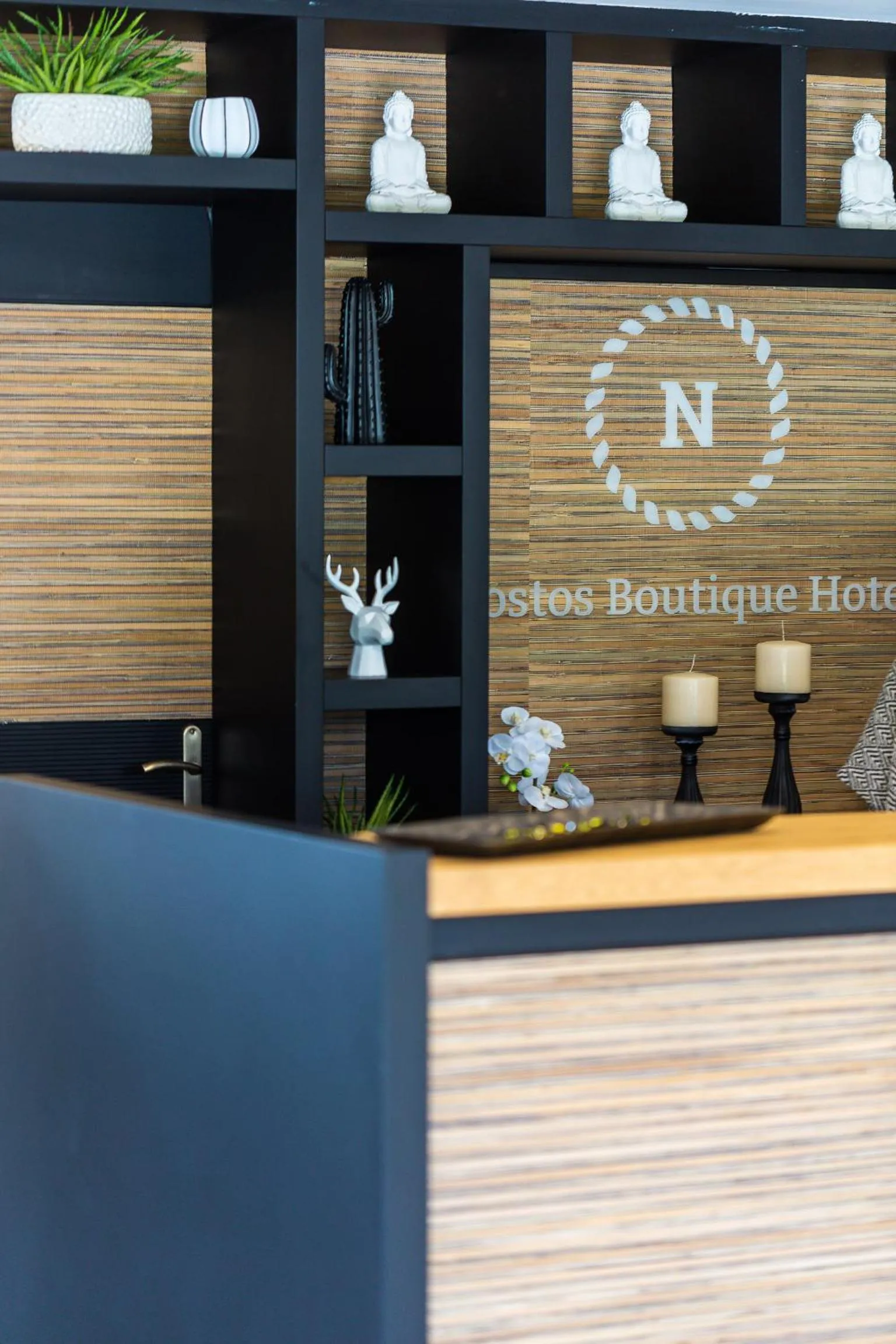 Lobby or reception in Nostos Beach Boutique Hotel